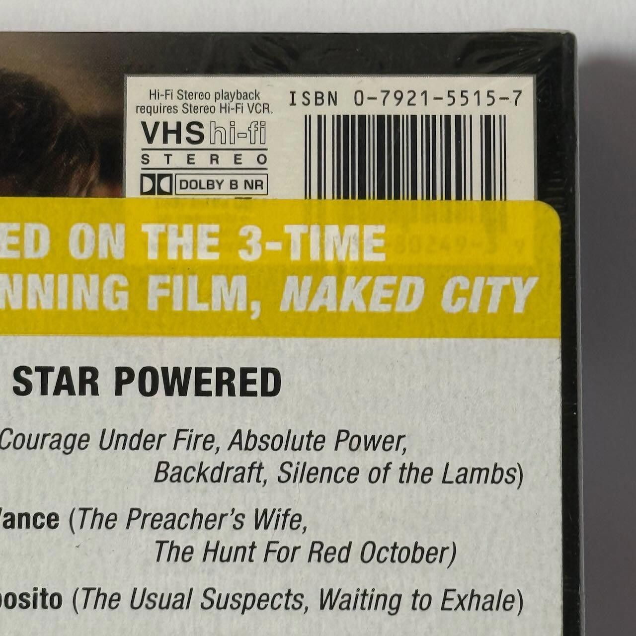 Designer ULTRA RARE Naked City Justice with a Bullet VHS 1998 DS DEMO Size ONE SIZE - 4 Thumbnail