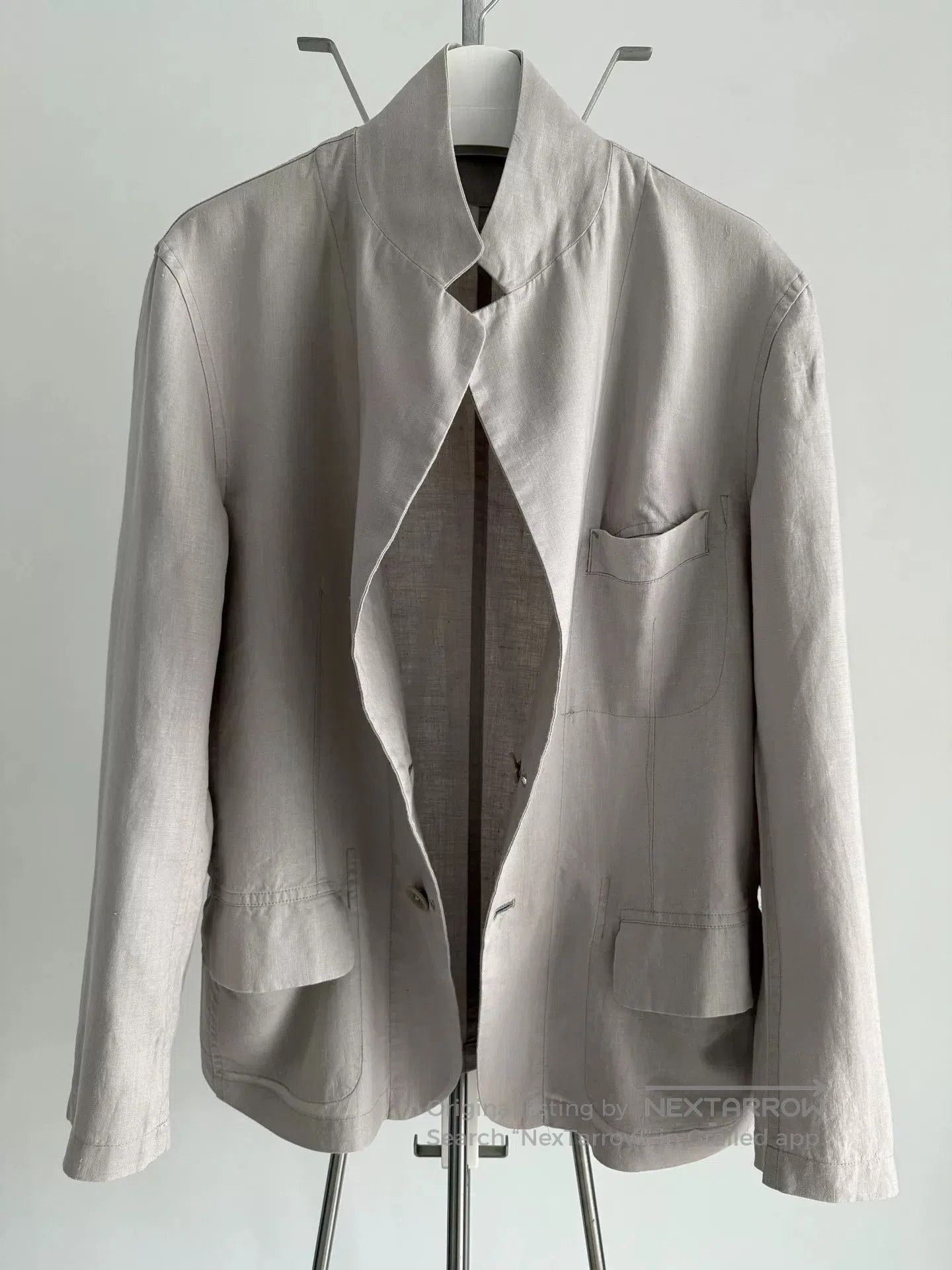 Yohji Yamamoto Yohji Yamamoto Linen Jacket for Men. Size US L / EU 52-54 / 3 - 2 Thumbnail