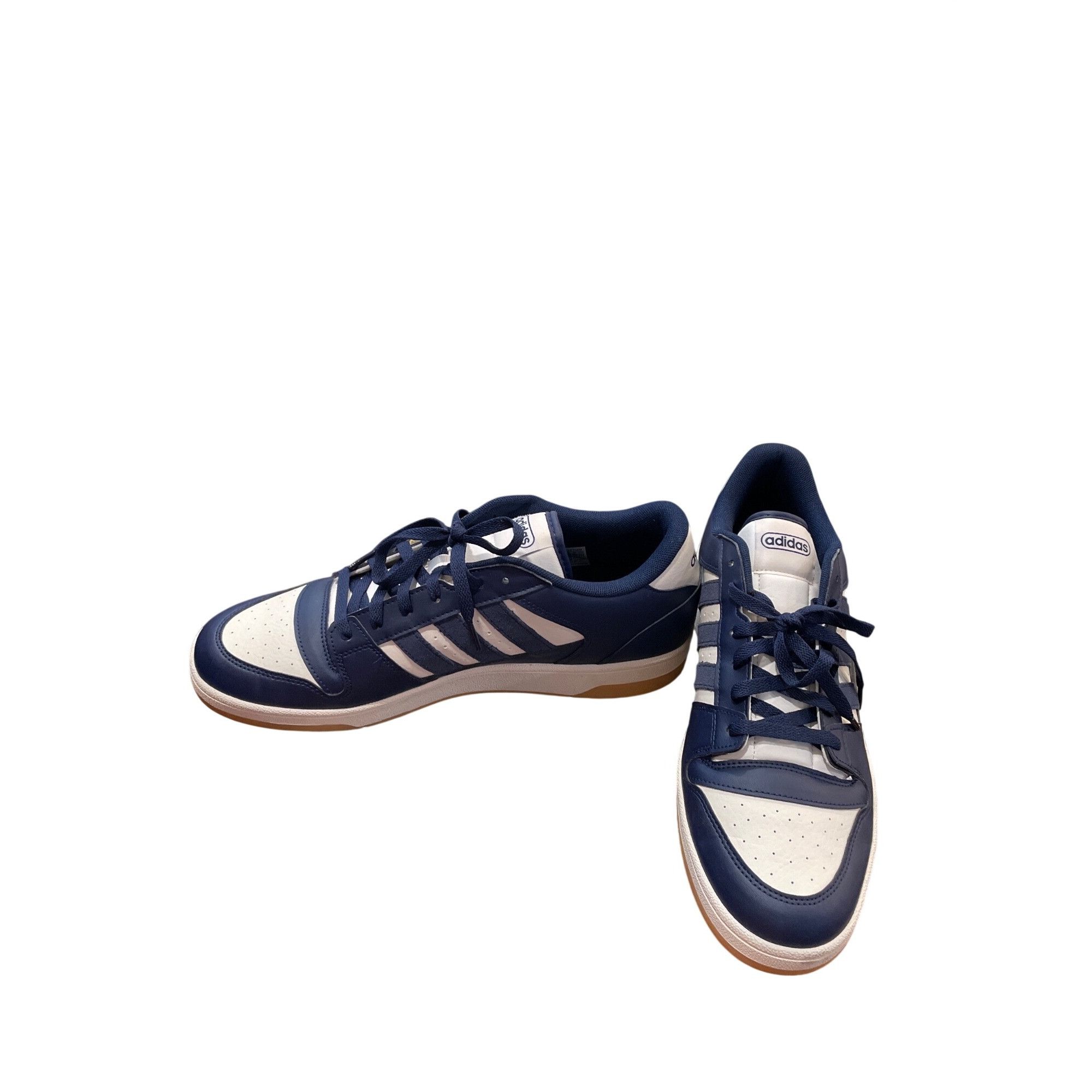 Adidas Adidas Break Start mens navy white gum low top sneakers sz 1 Size US 13 / EU 46 - 2 Thumbnail