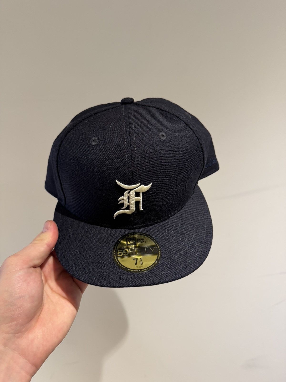 Fear of God × New Era Fear of god 5th collection new era hat (7 5
