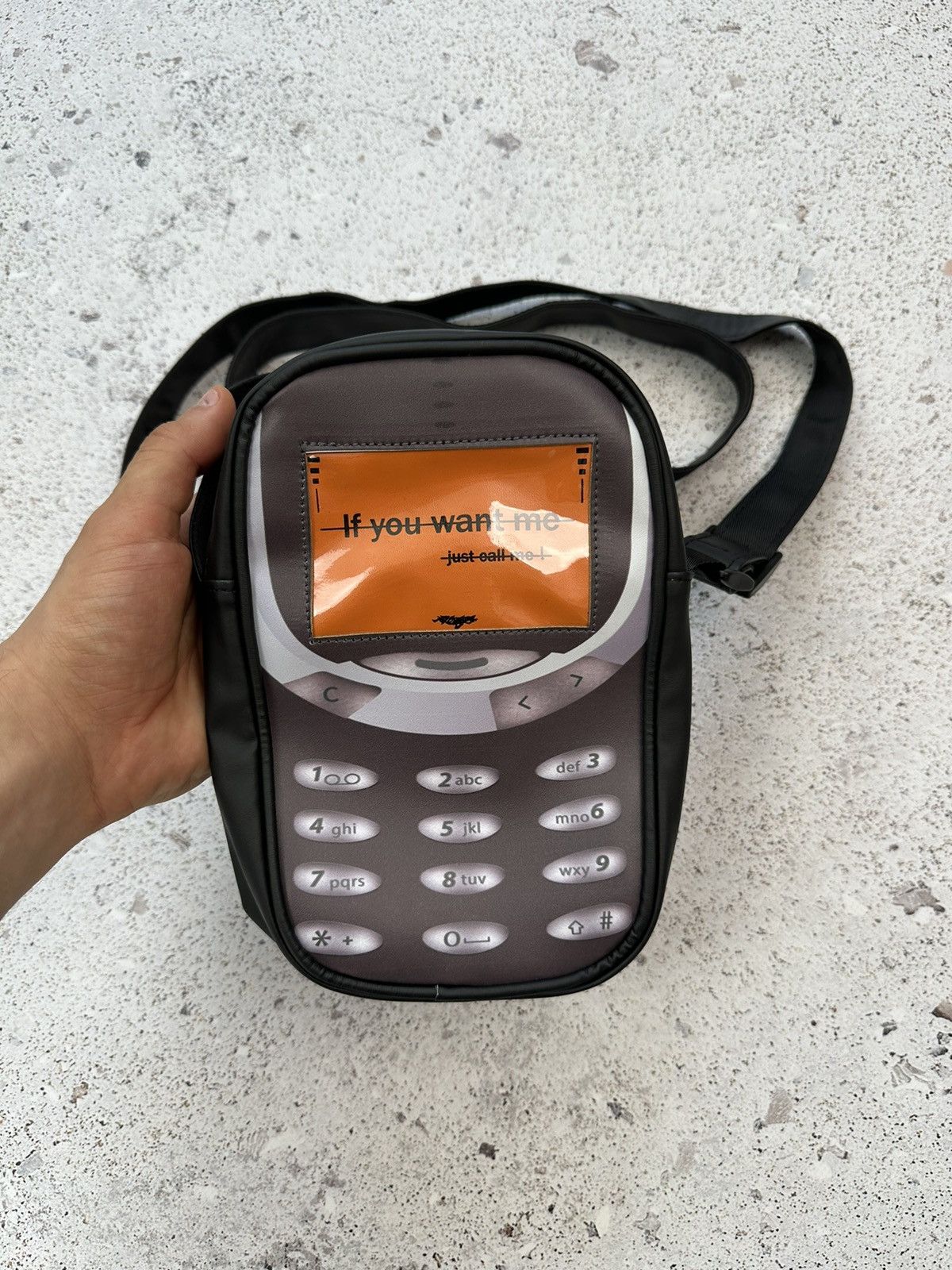 Other Mobile Phone messenger bag “If you want me just call me” Size ONE SIZE - 12 Thumbnail