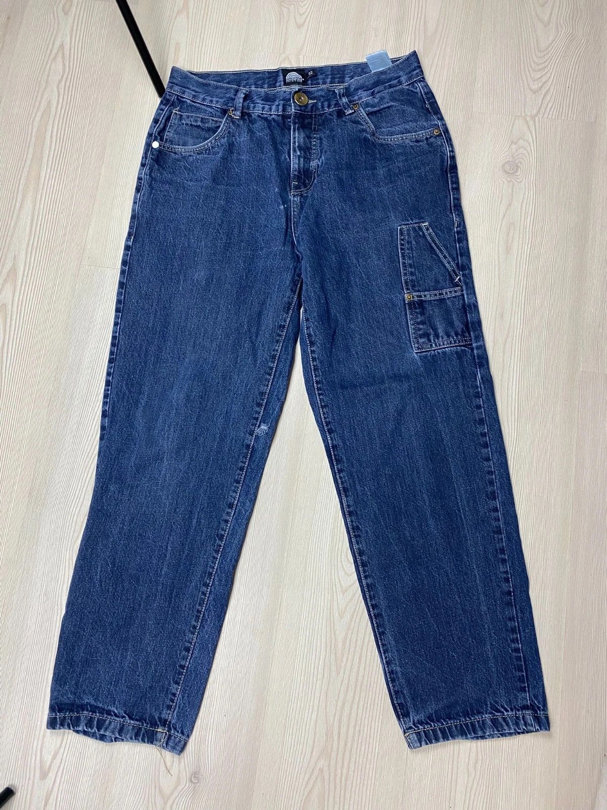 Southpole Vintage South Pole Jeans 90s Baggy Denim Pants Streetwear Size US 32 / EU 48 - 4 Thumbnail