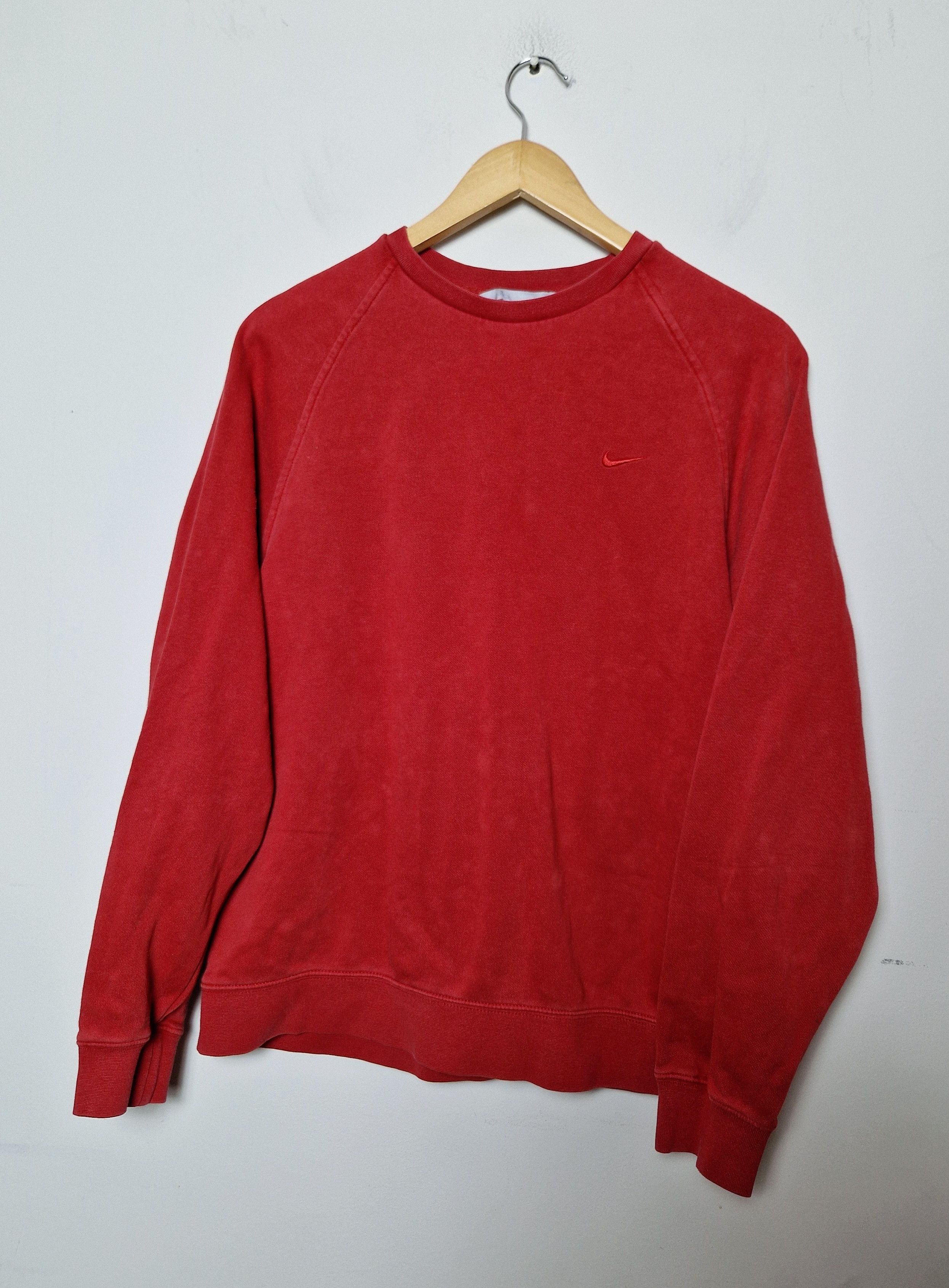 Nike Nike y2k vintage red sweatshirt Size US M / EU 48-50 / 2 - 2 Thumbnail