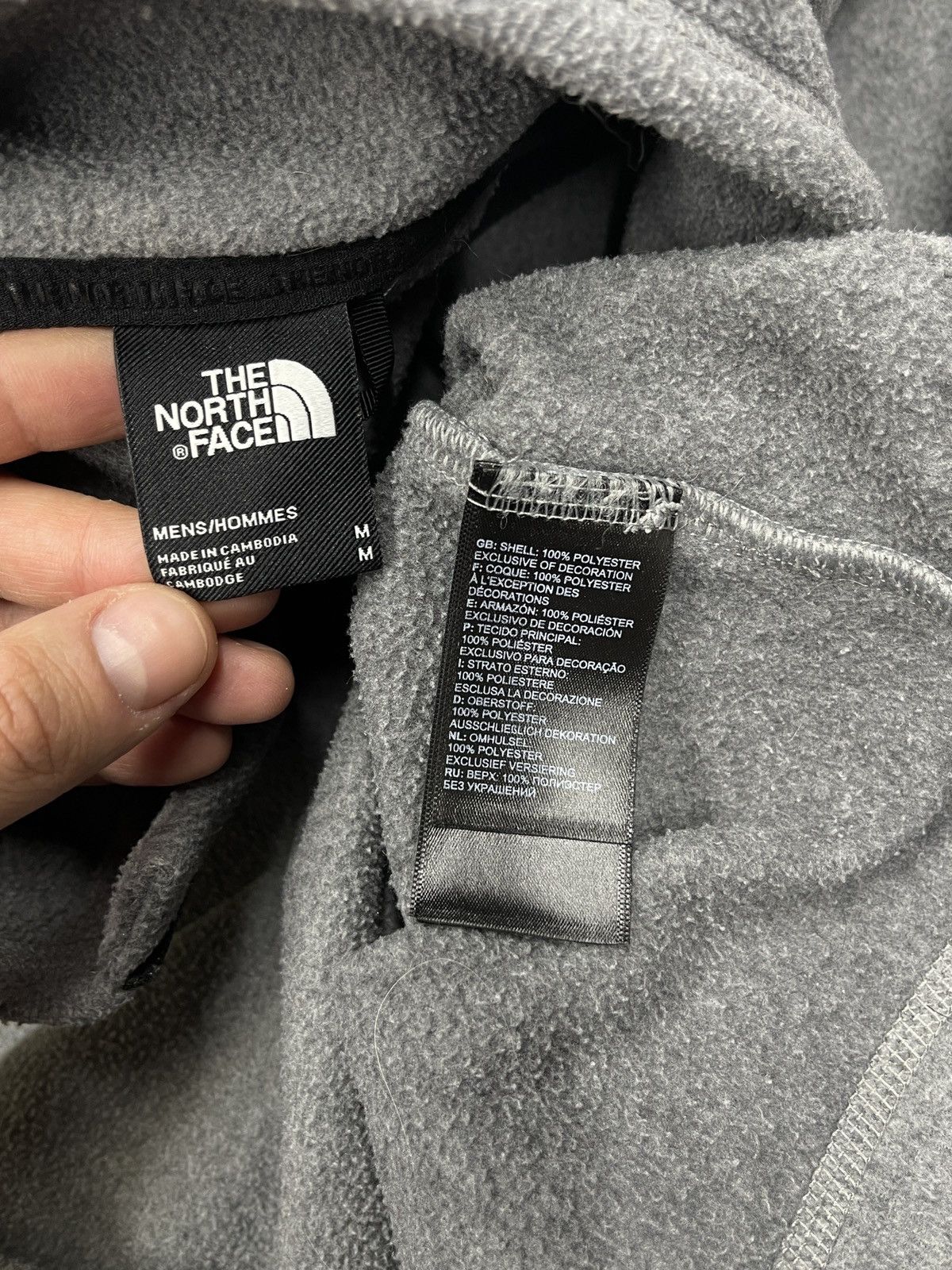 The North Face The North Face 1/4 Half Zip Fleece Grey Outdoor Gorpcore Size US M / EU 48-50 / 2 - 6 Thumbnail