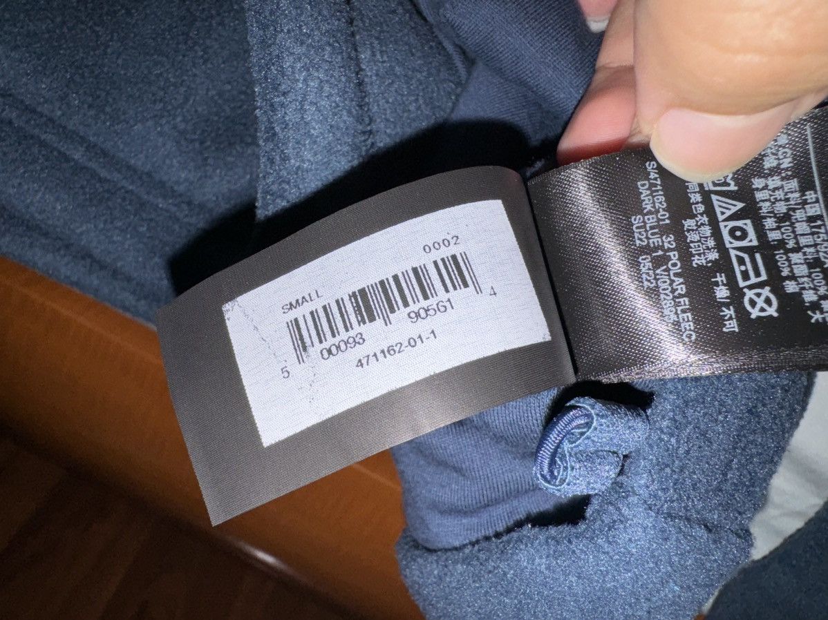 Balenciaga × Gap × Kanye West Yeezy Gap Polar Fleece Hoodie Navy Size Small Size US S / EU 44-46 / 1 - 22 Thumbnail