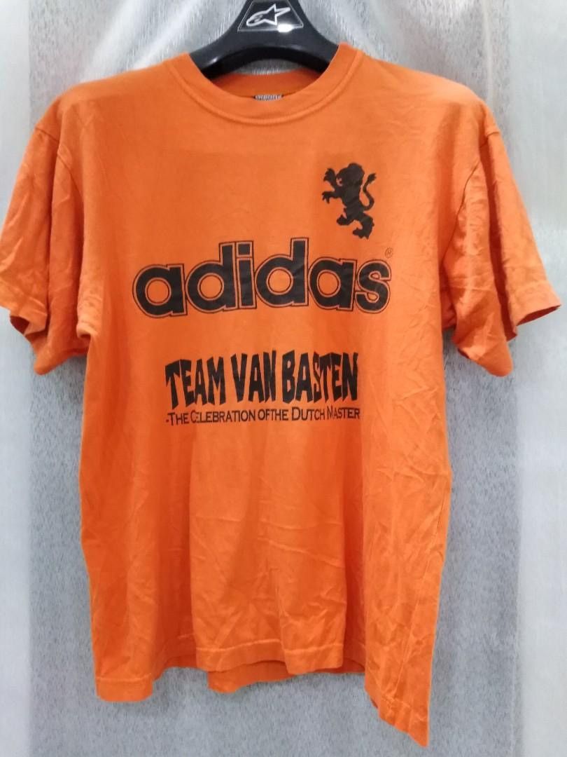 Adidas Adidas 90s Van Basten Tribute Tee Vintage Oranje Size US M / EU 48-50 / 2 - 1 Thumbnail