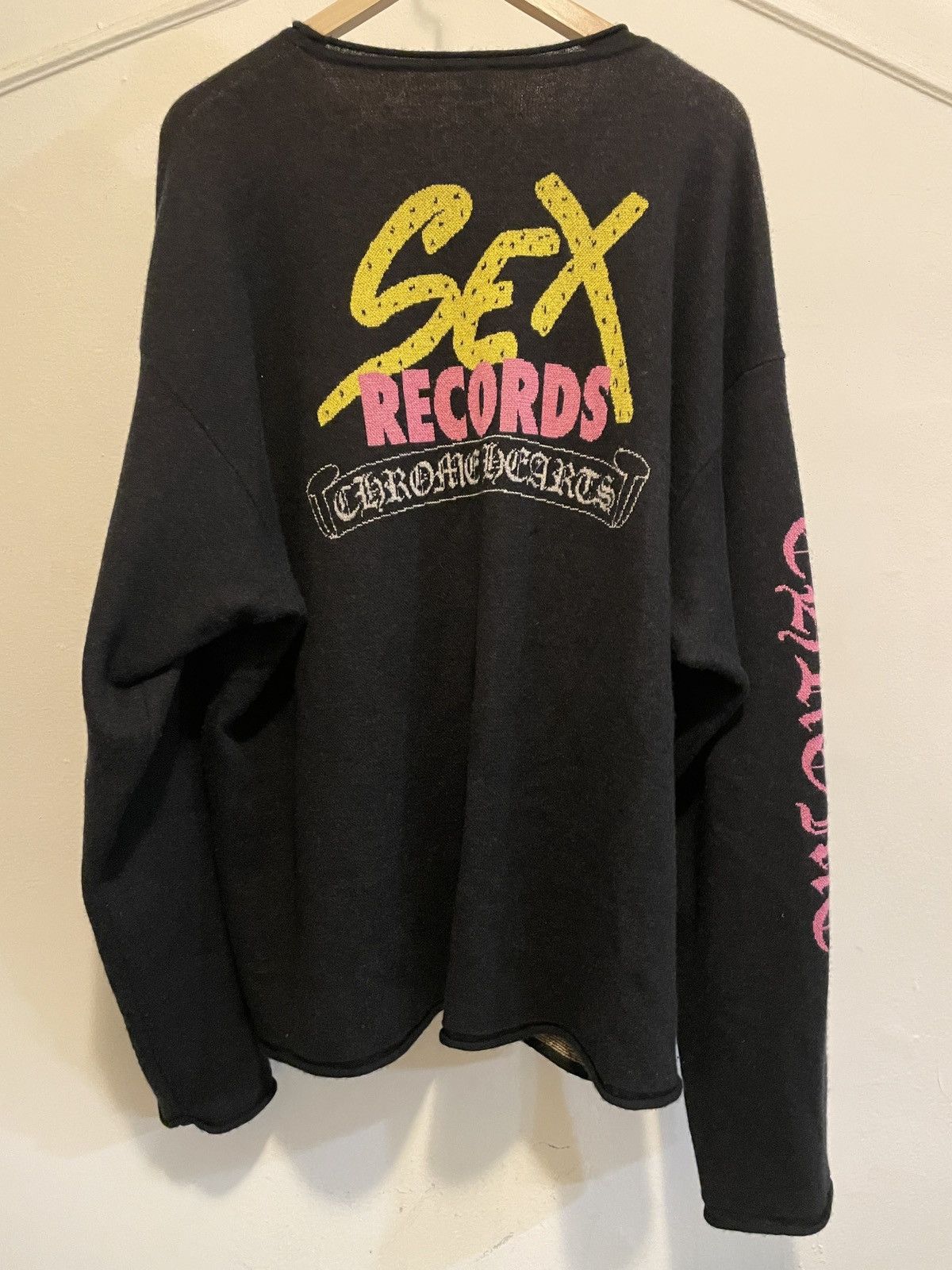 Chrome Hearts Sex Records Cashmere Sweater Size L Size US L / EU 52-54 / 3 - 2 Thumbnail
