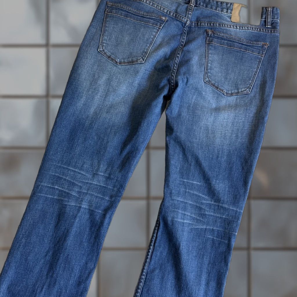 Robert Geller Robert Geller + Five Four Blue Denim Straight Stretch Fit Jeans Men 36x32 - Jeans - Blue - Men - 36x32 Size US 36 / EU 52 - 1 Thumbnail