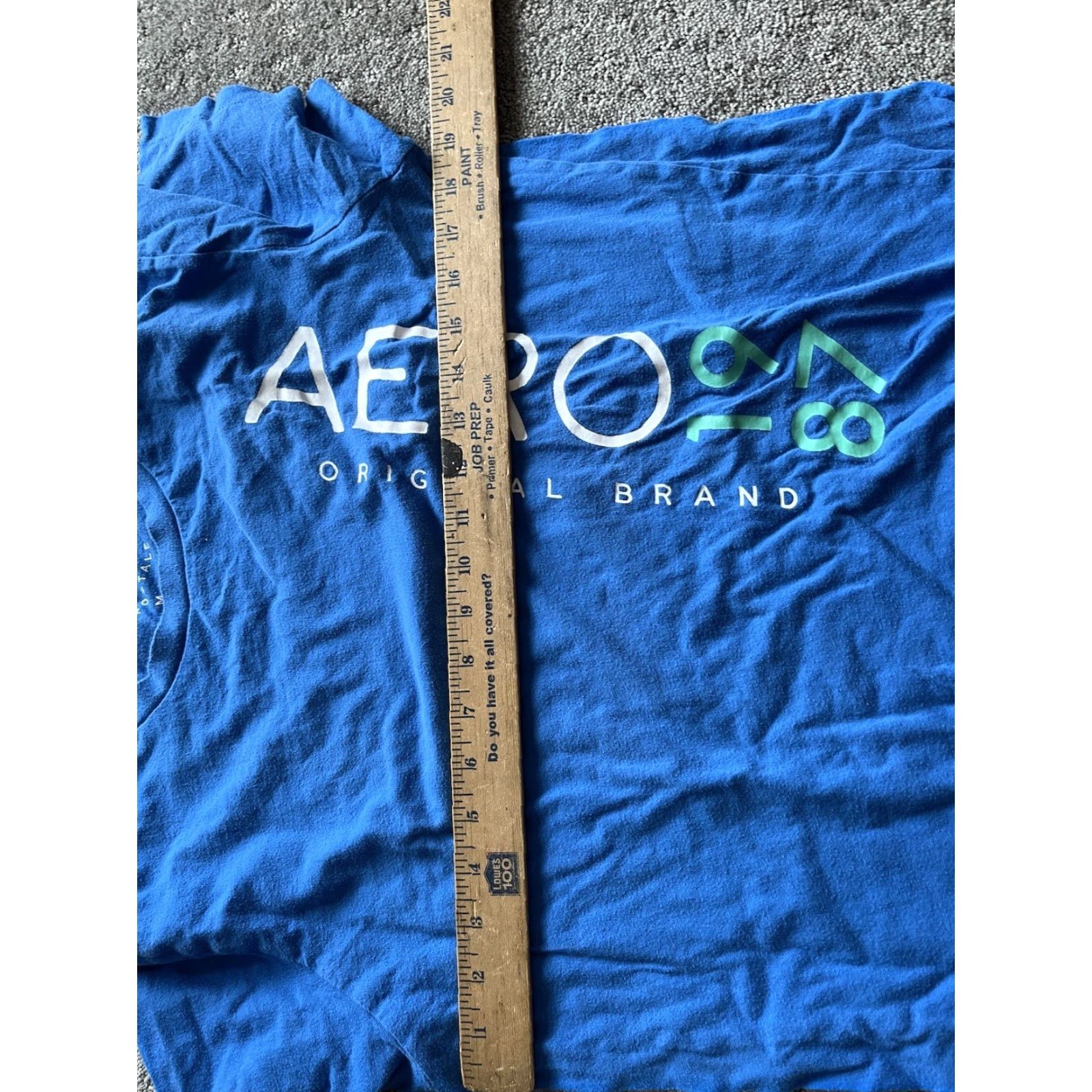 Aeropostale VINTAGE Aeropostale Tee Shirt Mens T-Shirt Size M Blue Graphic Designer T-Shirt Casual Mens Size US M / EU 48-50 / 2 - 5 Thumbnail