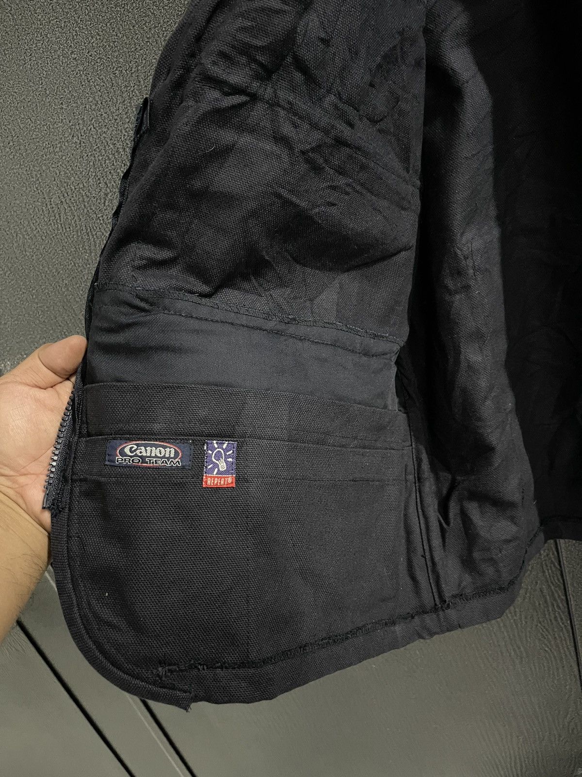 Canon 📌Binding Offer📌Vintage Canon ProTeam Photographer Vest Size US XL / EU 56 / 4 - 16 Thumbnail