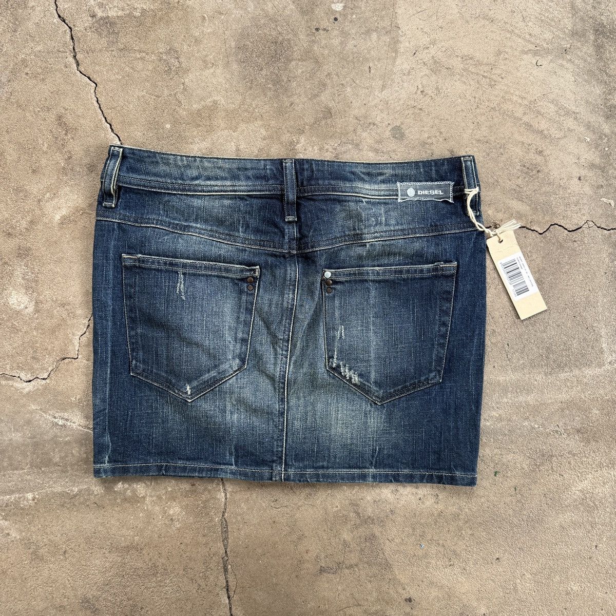 Diesel Vintage Diesel Mini Denim Skirt Size 28" / US 6 / IT 42 - 2 Thumbnail