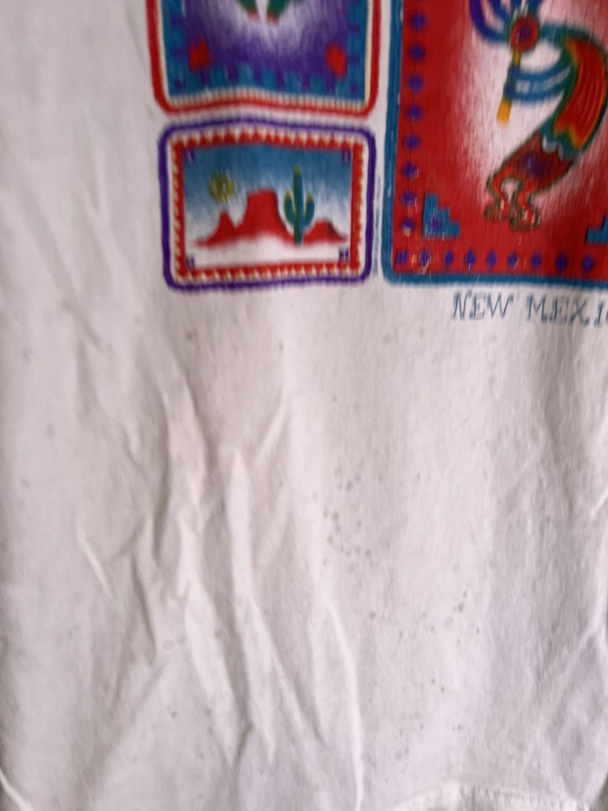 Vintage 90’s 2000’s Y2K VTG Vintage New Mexico NM Desert Art T Shirt Size US M / EU 48-50 / 2 - 6 Thumbnail