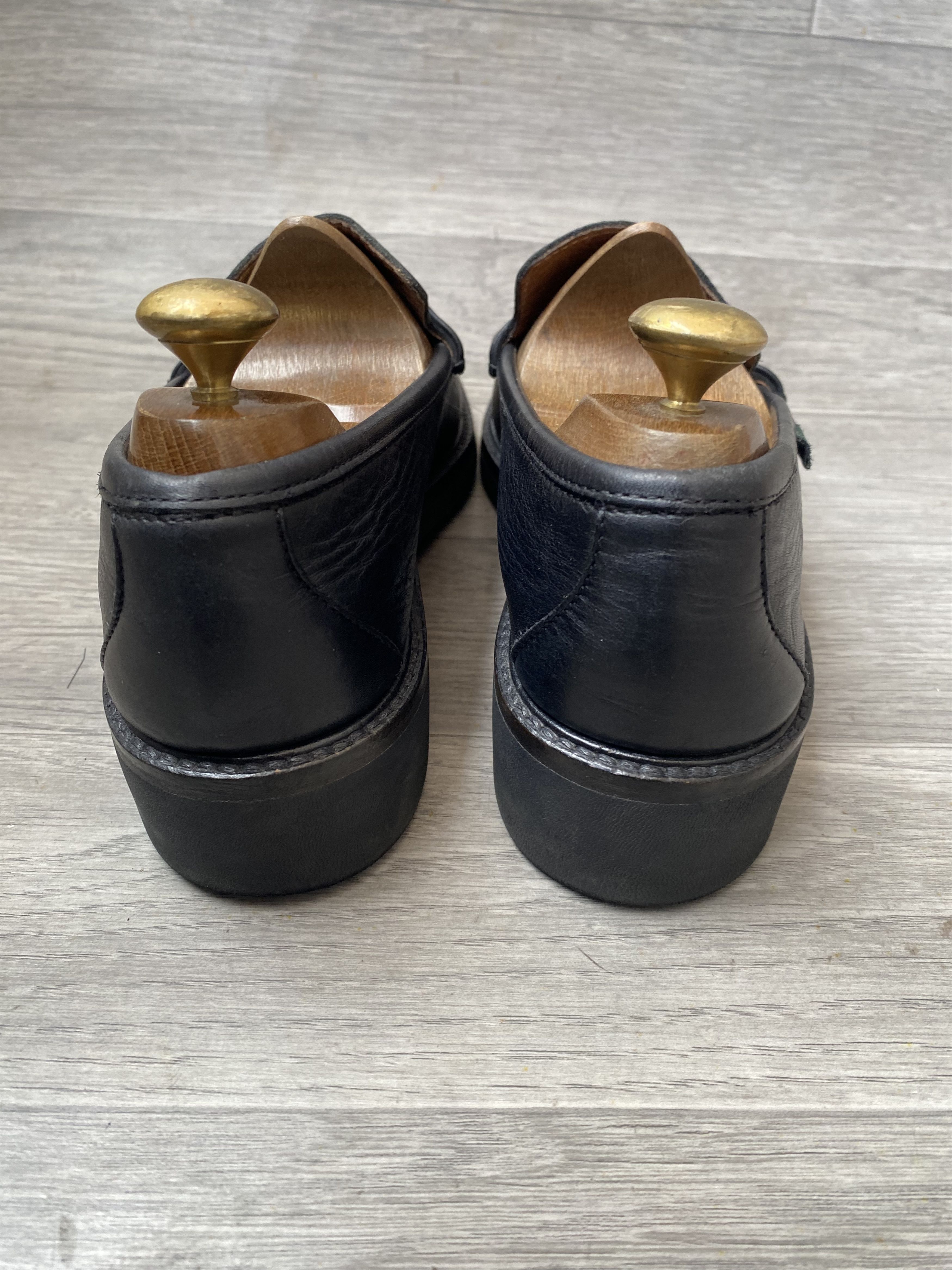 Paraboot Paraboot reims black leather penny loafers sz 40 Size US 7 / EU 40 - 7 Thumbnail
