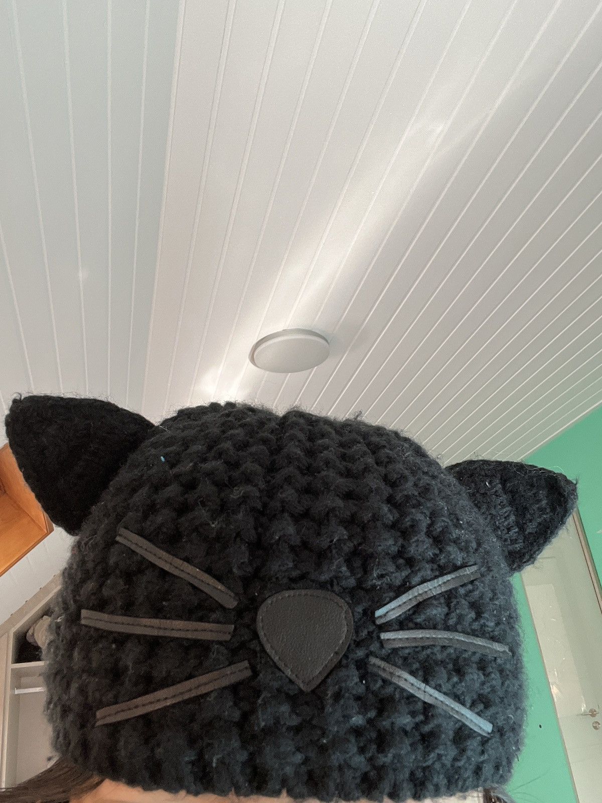 Karl Lagerfeld Karl Lagerfeld cat ear beanie Size ONE SIZE - 3 Thumbnail