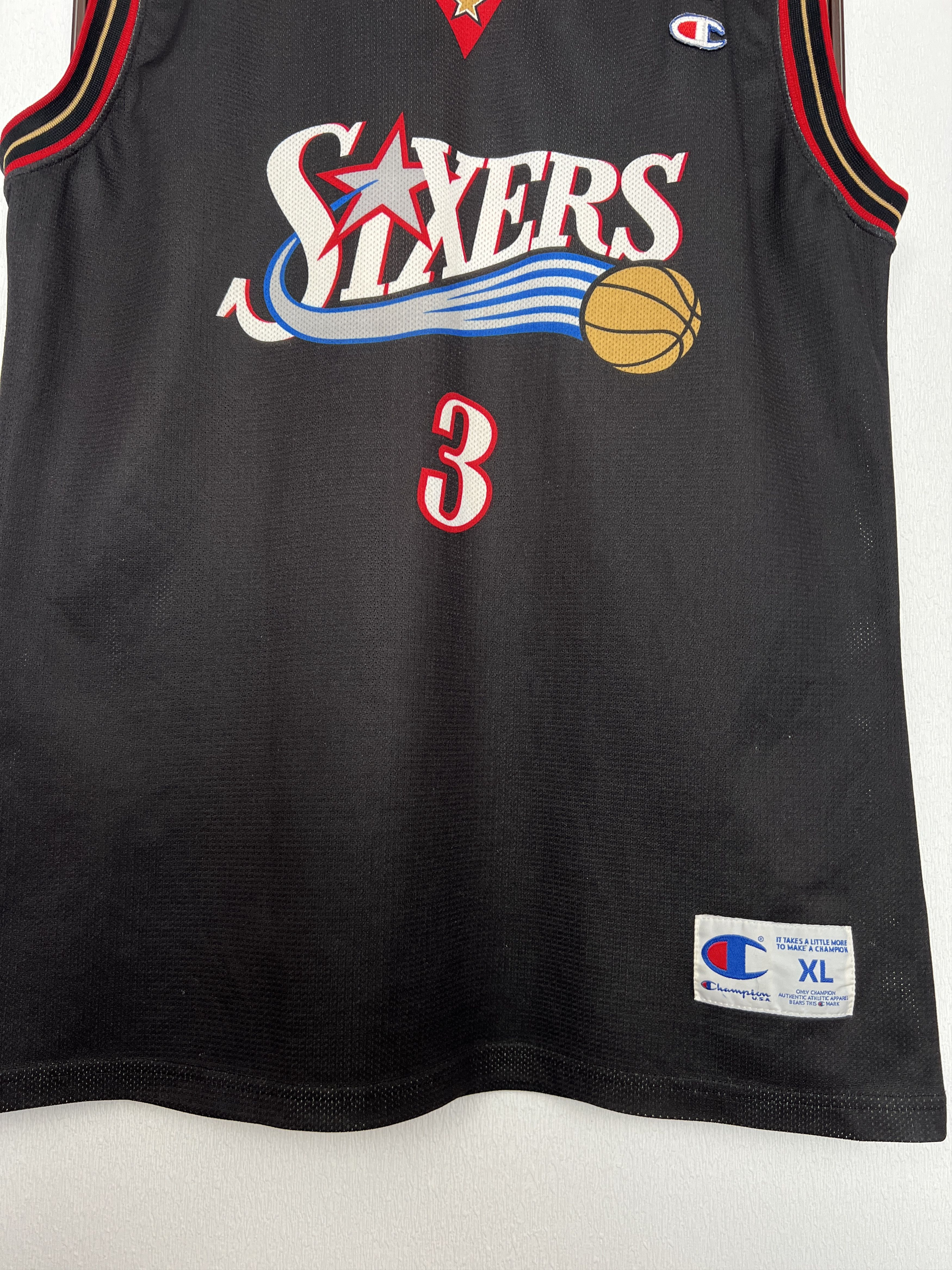 Champion Vintage Champion Philadelphia 76ers Iverson NBA Jersey Size US XL / EU 56 / 4 - 6 Thumbnail