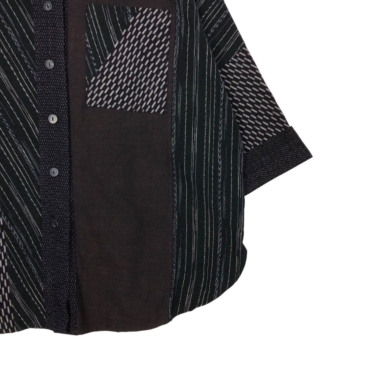 Indigo × Japanese Brand × Vintage 📌Vintage Indigo Button Jacket Japanese Brand Issey Miyake Size US M / EU 48-50 / 2 - 6 Thumbnail