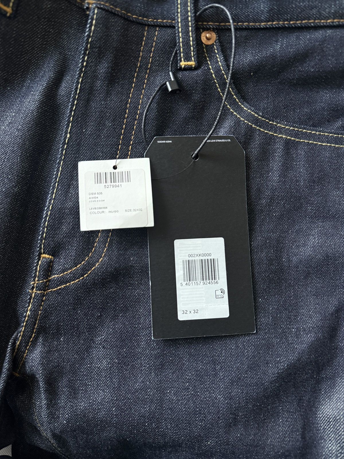 Levi's NEW LEVIS 505 Dover Street Market 20TH raw jeans made in SF Size US 32 / EU 48 - 5 Thumbnail
