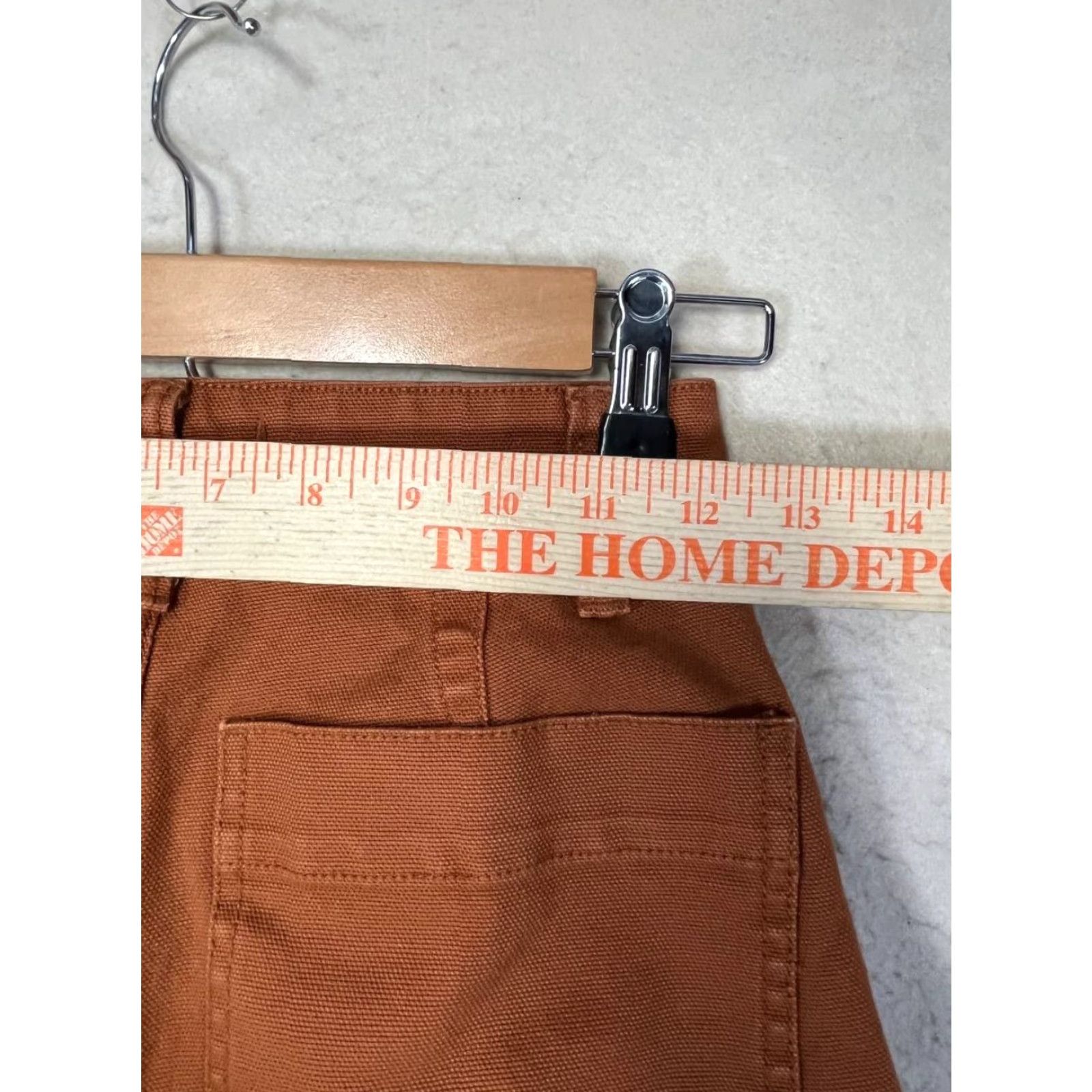 Madewell Madewell Pants Womens 23 Orange Slim Wide-Leg Crop Fit High Rise See Pics Size 40" / US 18 - 5 Thumbnail