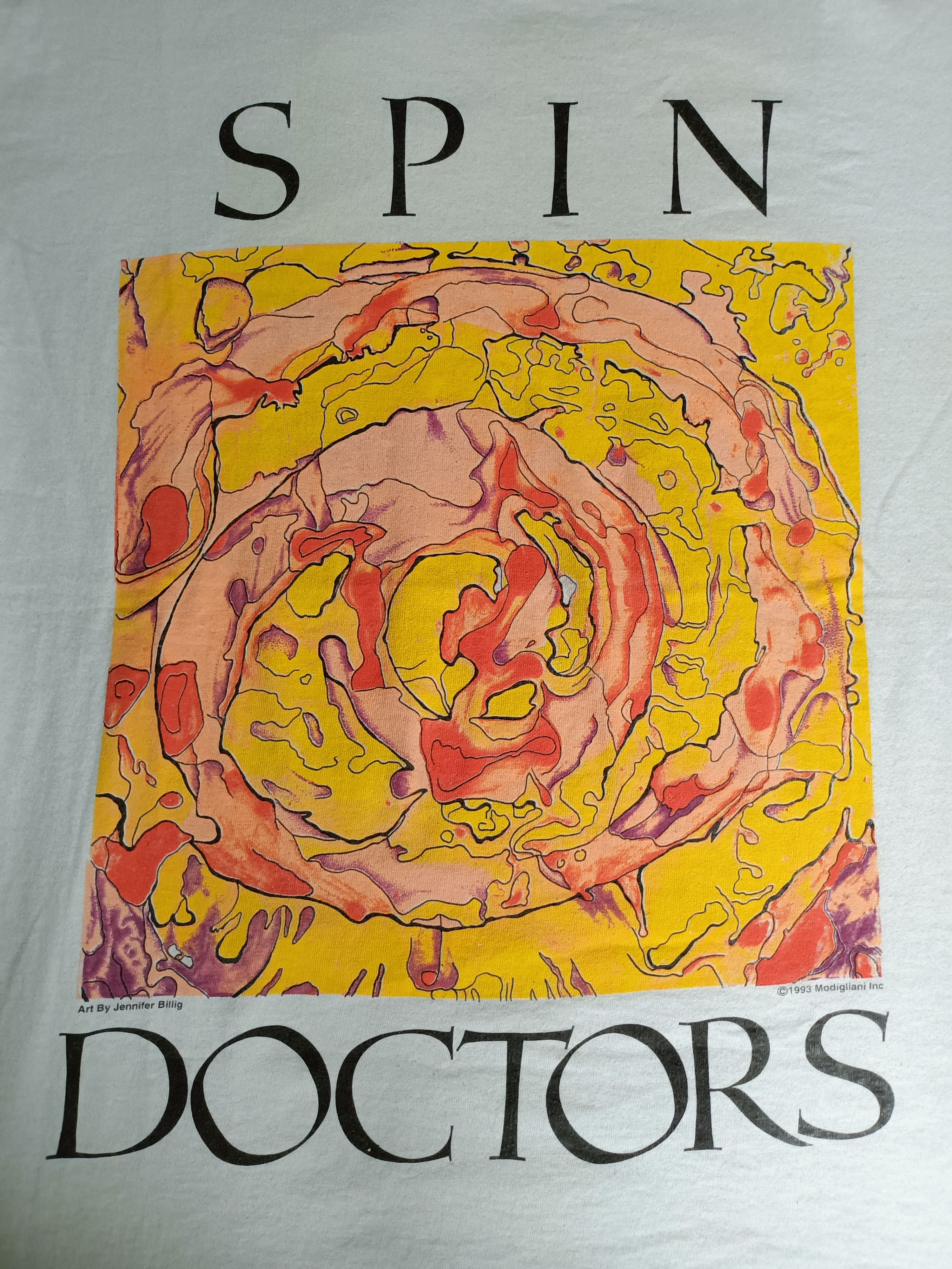 Band Tees 90s American Band Spin Doctors Art Design Tour Tee Size US L / EU 52-54 / 3 - 6 Thumbnail