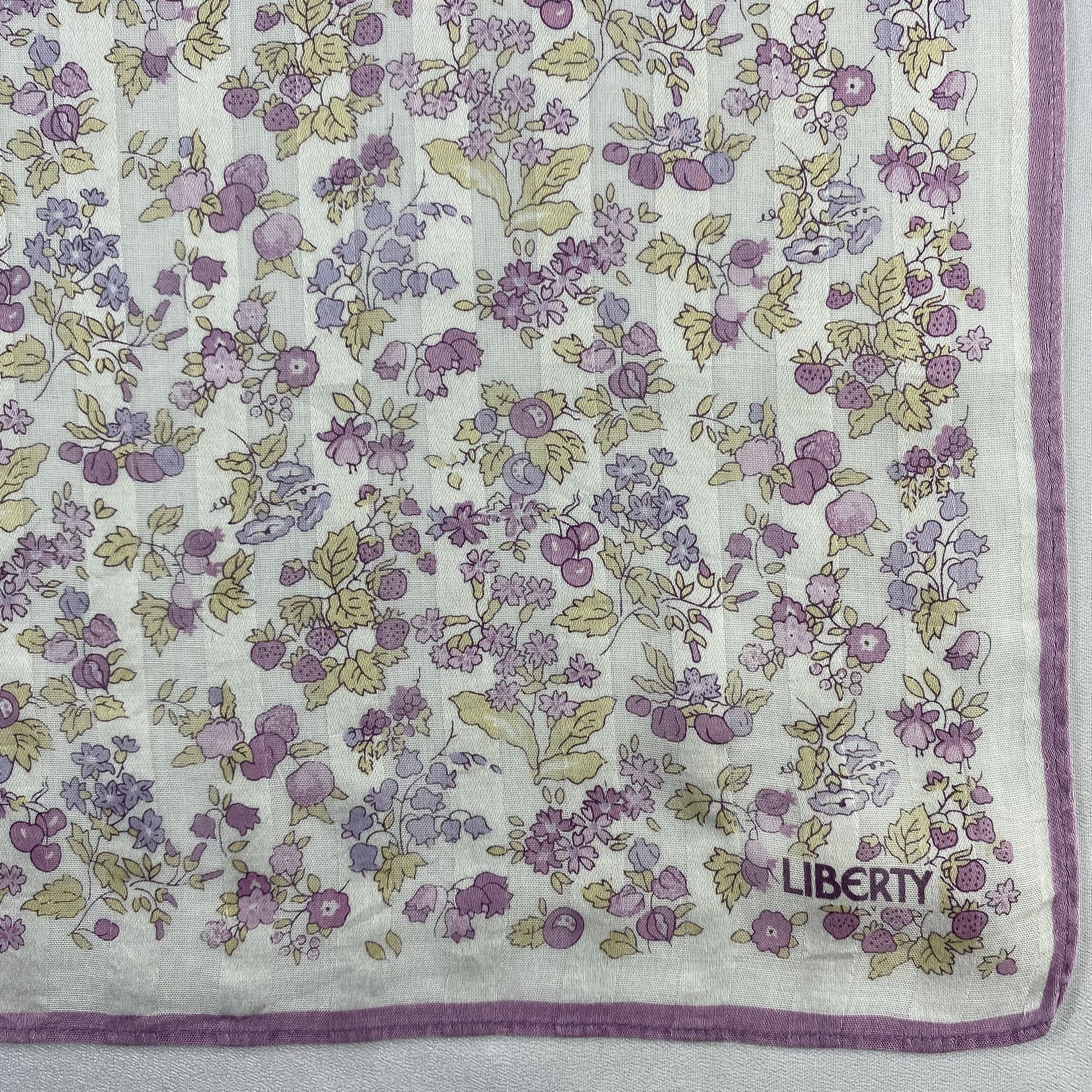Liberty × Vintage Liberty Neckerchief / Bandana / Handkerchief-P1840 Size ONE SIZE - 3 Thumbnail