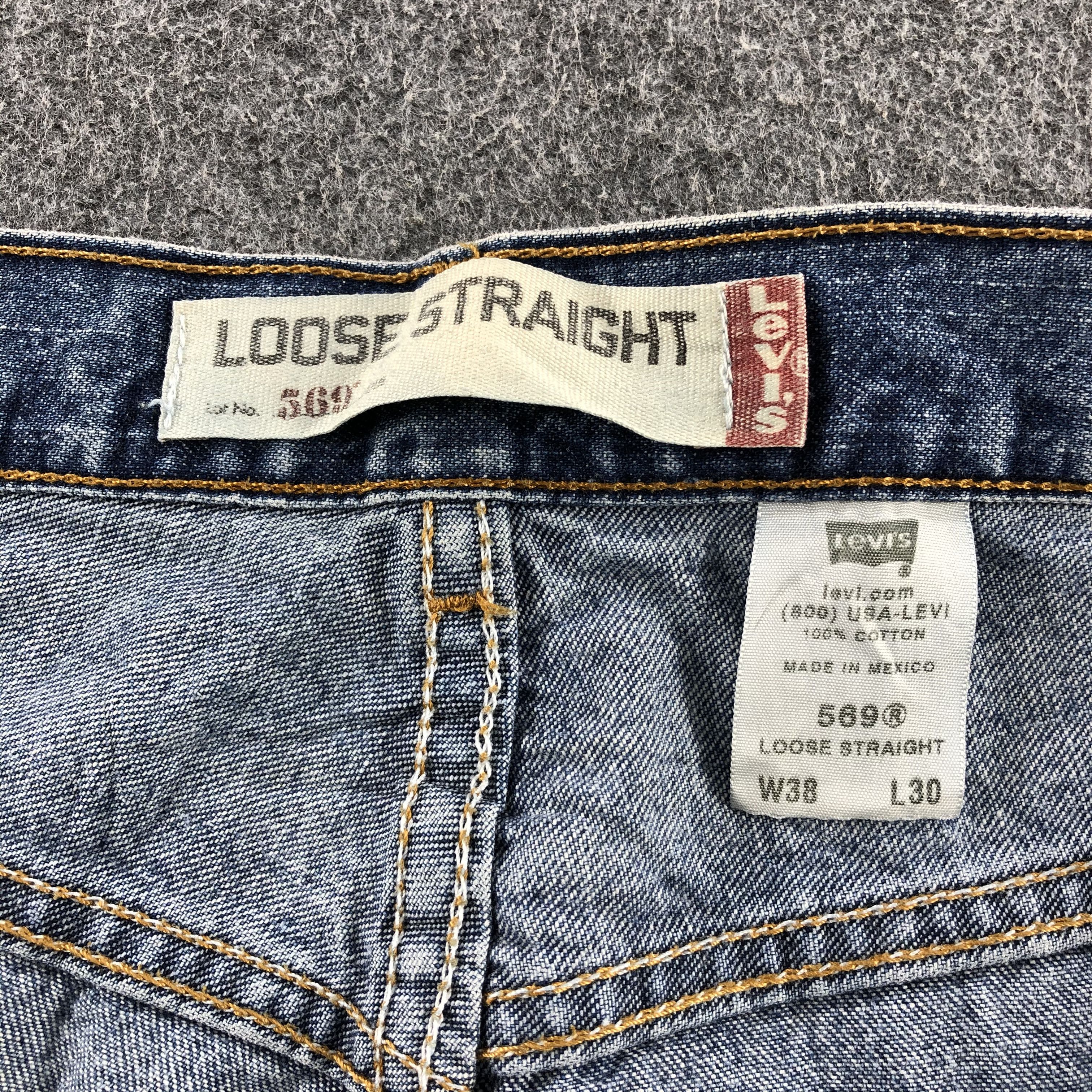 Levi's Vintage Levis 569 Painter Jeans-J1129 Size US 39 - 11 Thumbnail