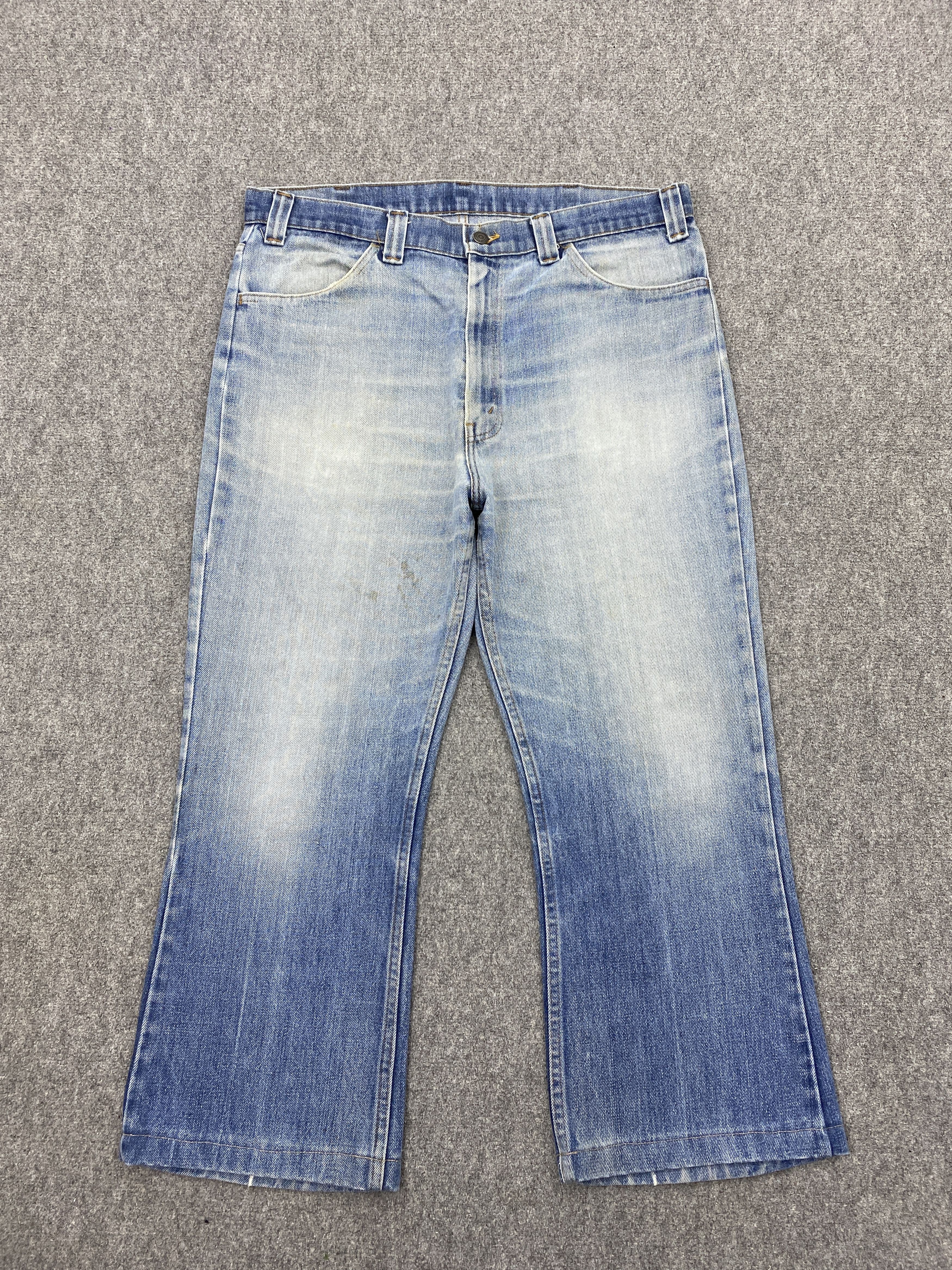 Vintage 80s Levi's Orange Tab Flare Bootcut Jeans