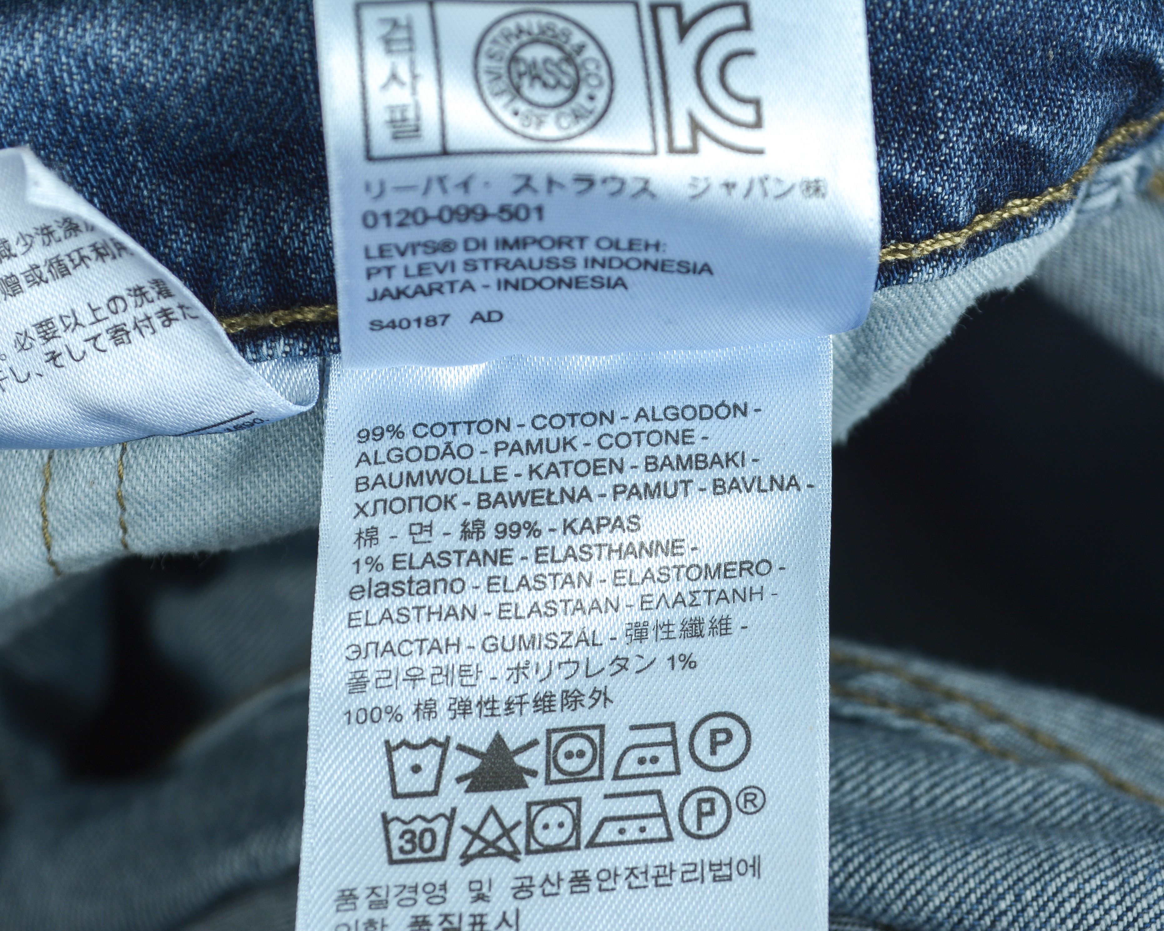 Levi's 511 Vintage W31 L32 Slim Fit Straight Jeans Denim Pants y2k Size US 31 - 6 Thumbnail
