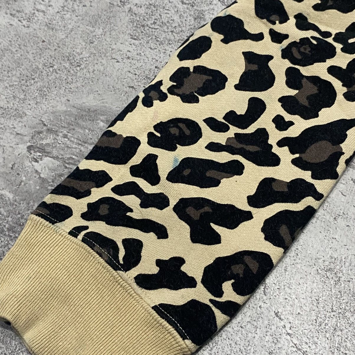 Bape Bape Leopard Camo Hoodie Ladies Fullzip Size XXS / US 00 / IT 34 - 5 Thumbnail
