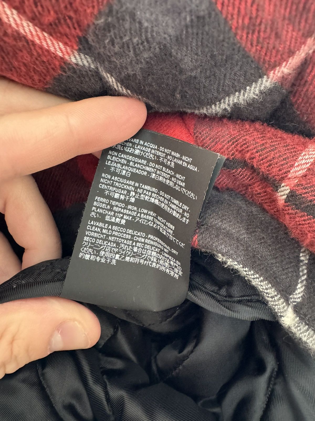 Balenciaga FW 18 Gilet Denim Layer 2 in 1 Plaid Quilted Hood Jacket Size US M / EU 48-50 / 2 - 17 Thumbnail