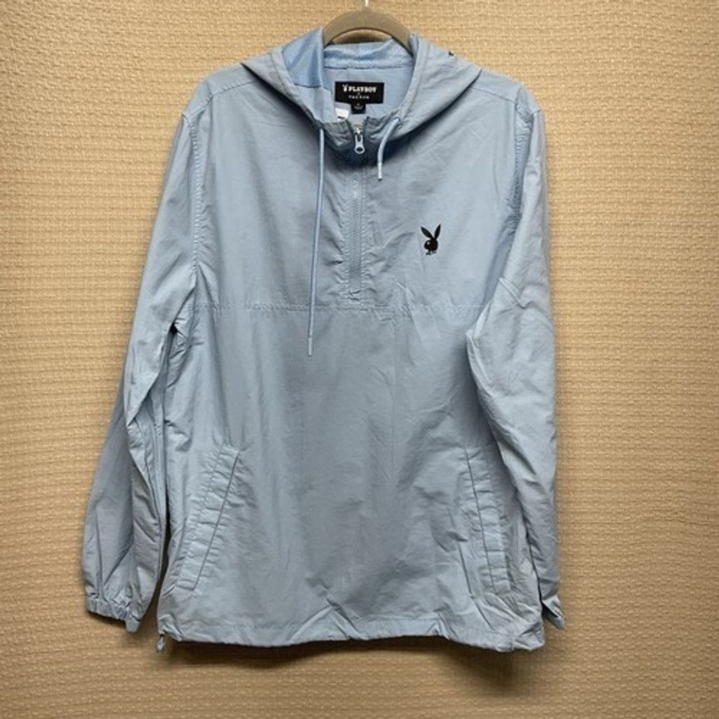 Pacsun PacSun Playboy 1/4 Zip Hoodie Windbreaker Jacket Men Small Size US S / EU 44-46 / 1 - 1 Thumbnail
