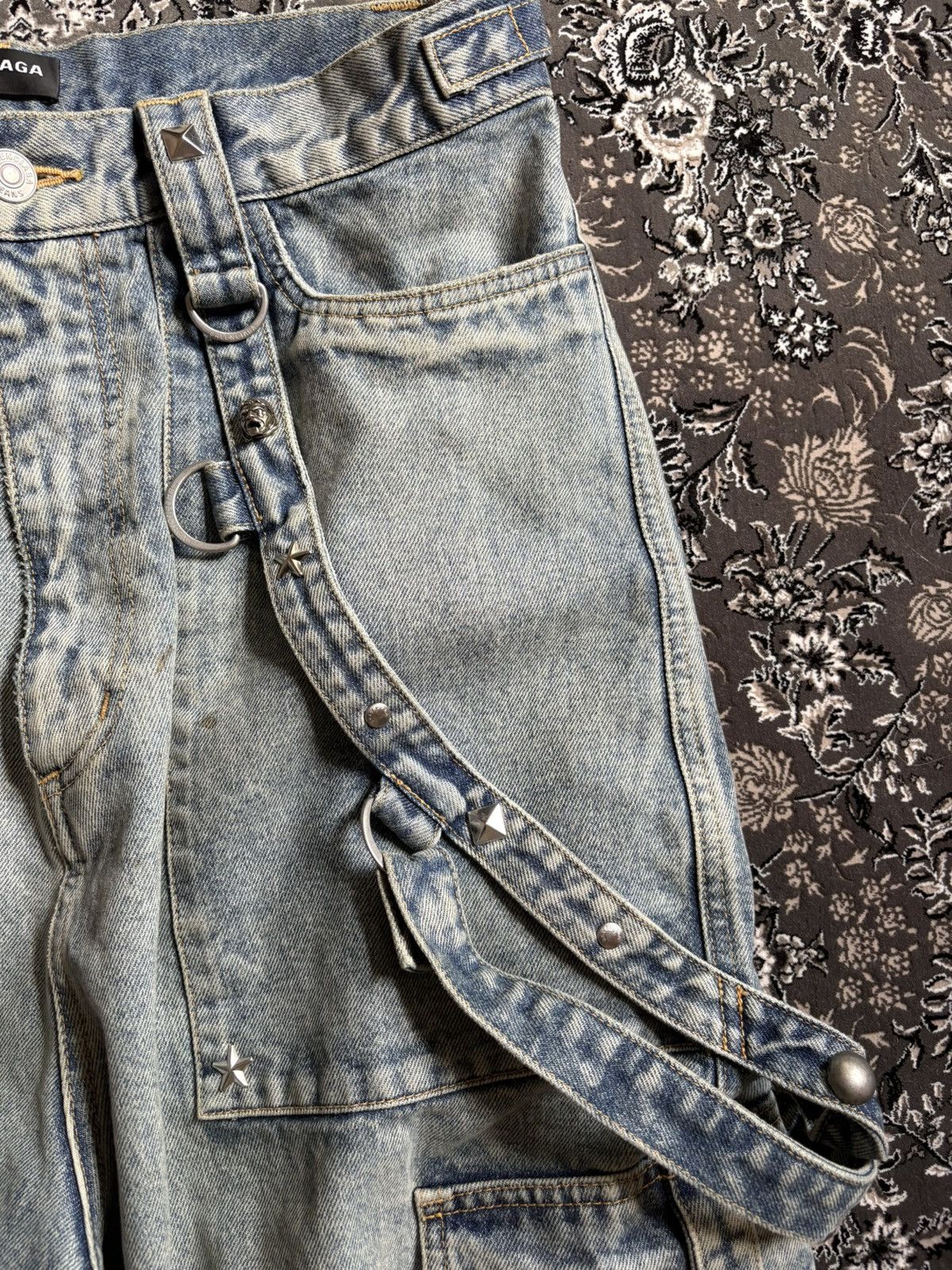 Balenciaga Balenciaga SS22 Raver Jeans Size US 31 - 4 Thumbnail