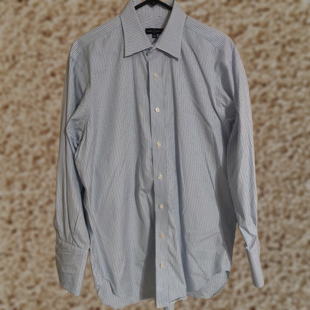 Robert Talbott Robert Talbott Dress Shirt Men's Blue French Cuff 16-34 Size 42R - 1 Thumbnail