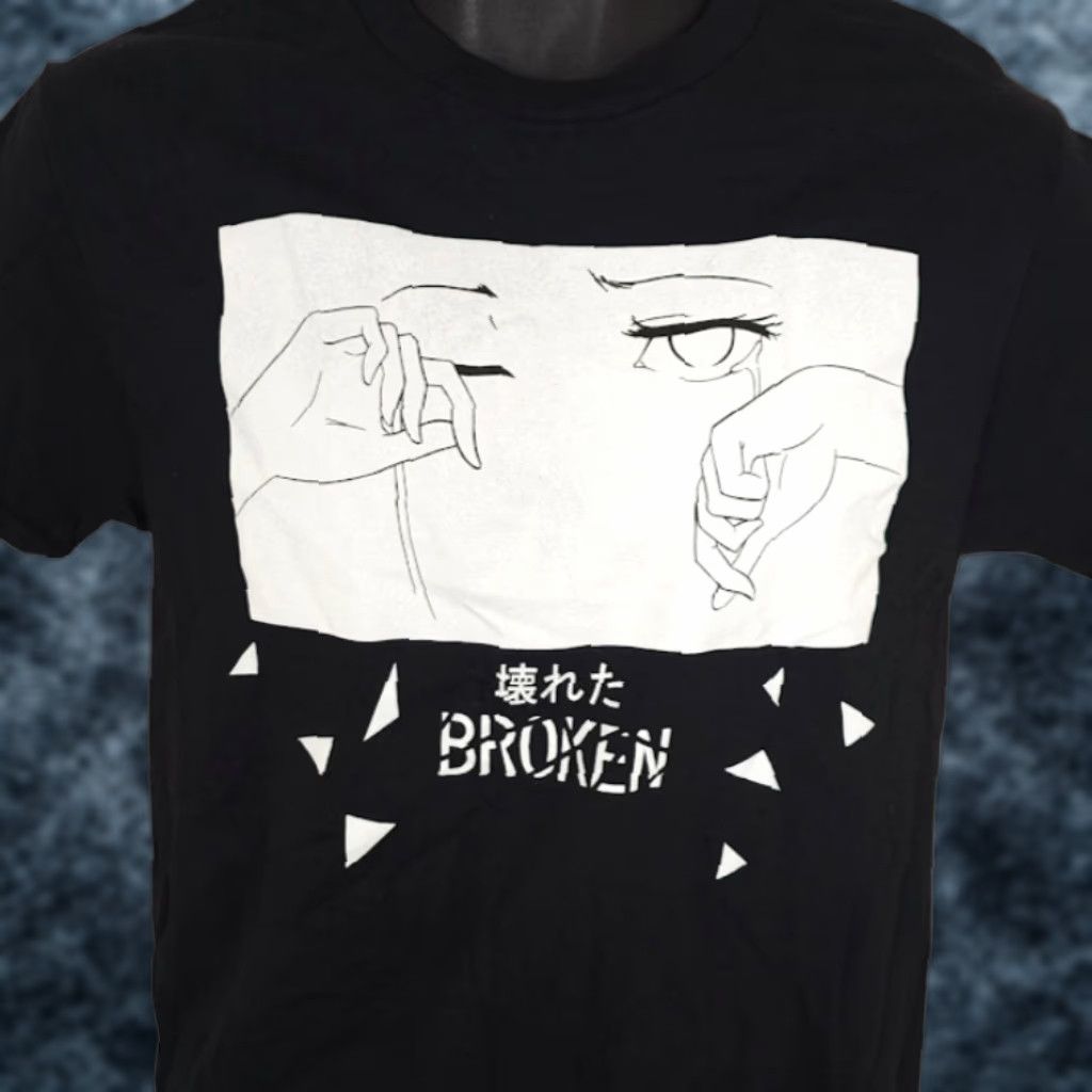 Vintage Lewd Complex Anime T Shirt Mens Size Small Black Japanese Broken Size US S / EU 44-46 / 1 - 1 Thumbnail
