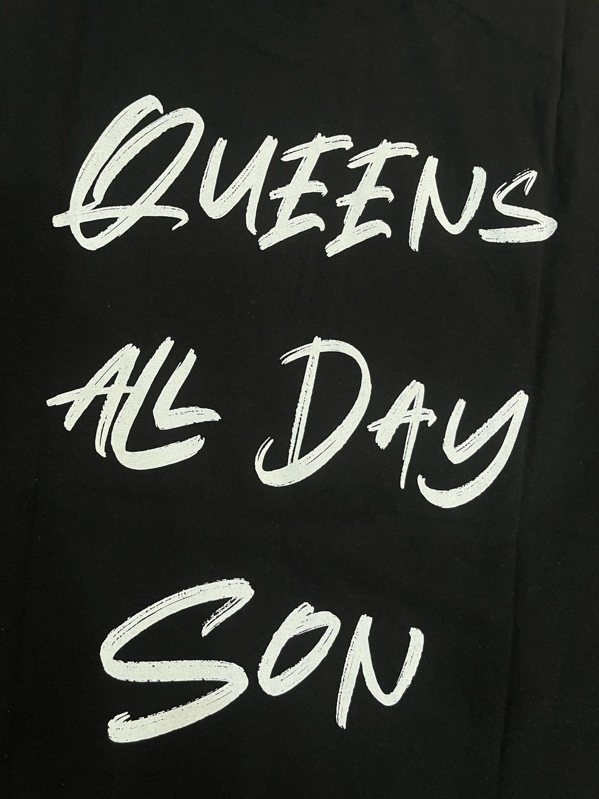 Band Tees Danny Diablo Hardcore Tee "Queens All Day Son" Size US XL / EU 56 / 4 - 4 Thumbnail