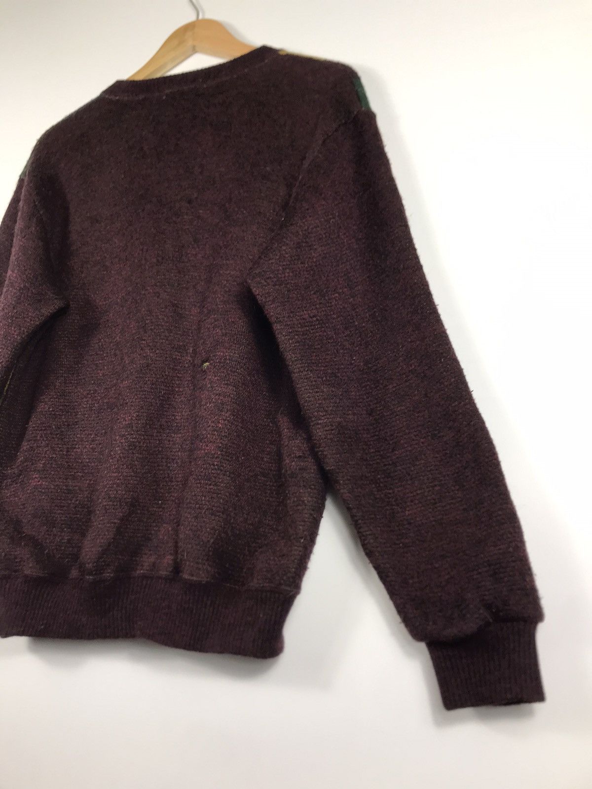 Japanese Brand ⚡️Vintage Rinald Argyle Embroidered Sweatshirt Size US M / EU 48-50 / 2 - 13 Thumbnail