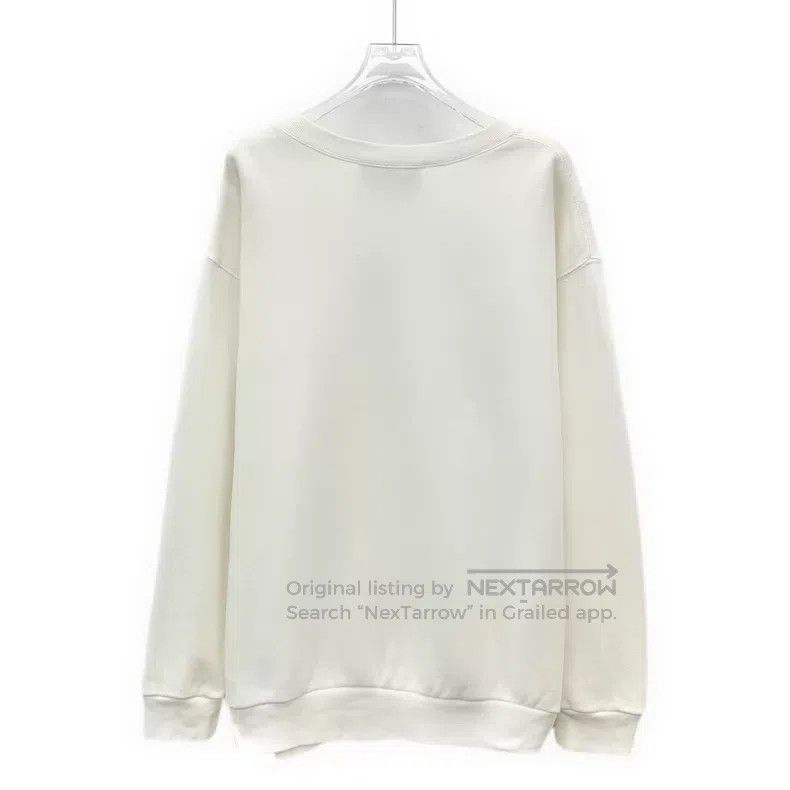 Gucci Gucci 23 white logo letter print cotton round-neck long-sl Size US XS / EU 42 / 0 - 2 Thumbnail