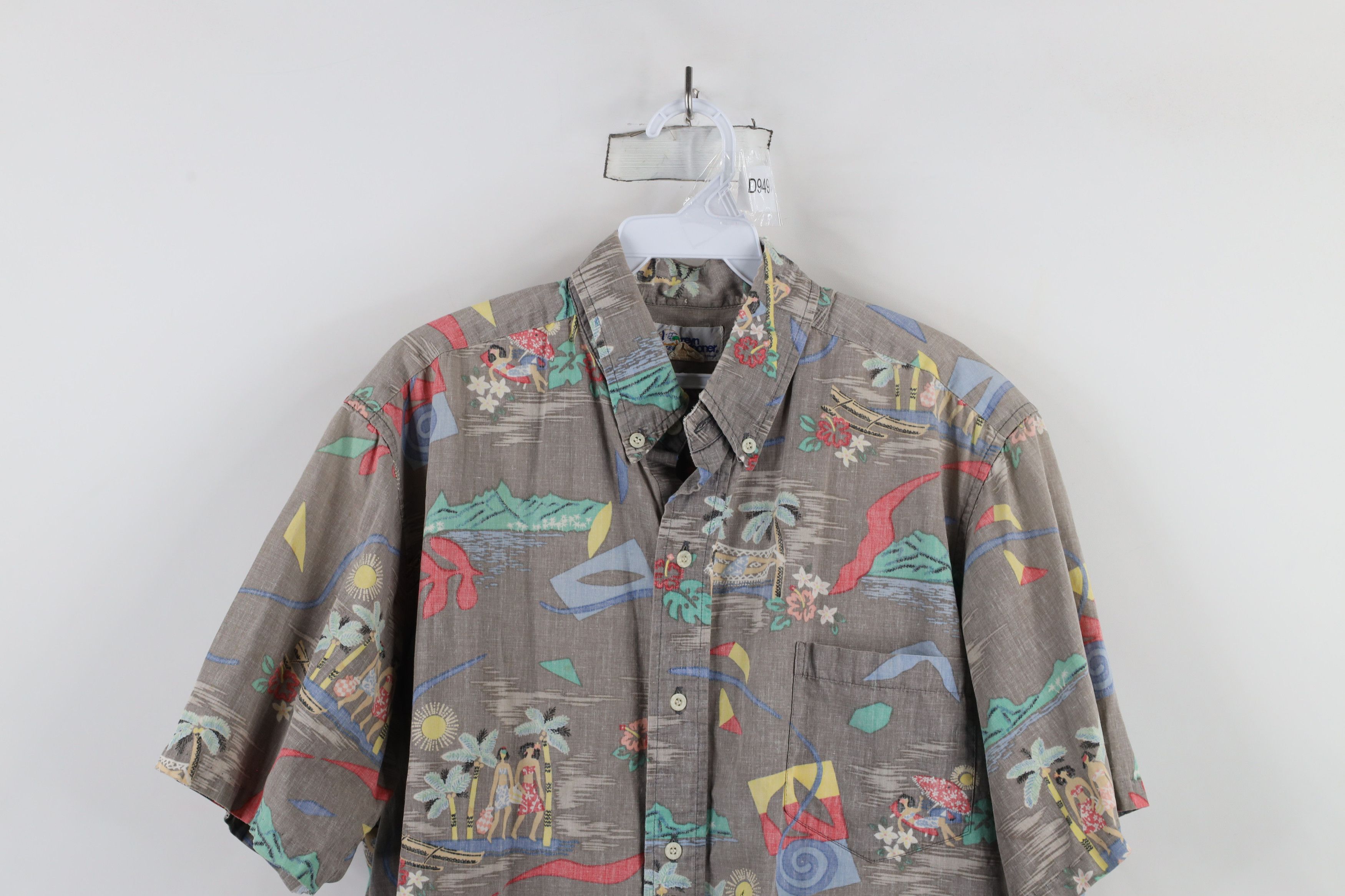 Reyn Spooner × Vintage Vintage 90s Reyn Spooner Hawaiian Button Down Shirt USA Size US L / EU 52-54 / 3 - 2 Thumbnail
