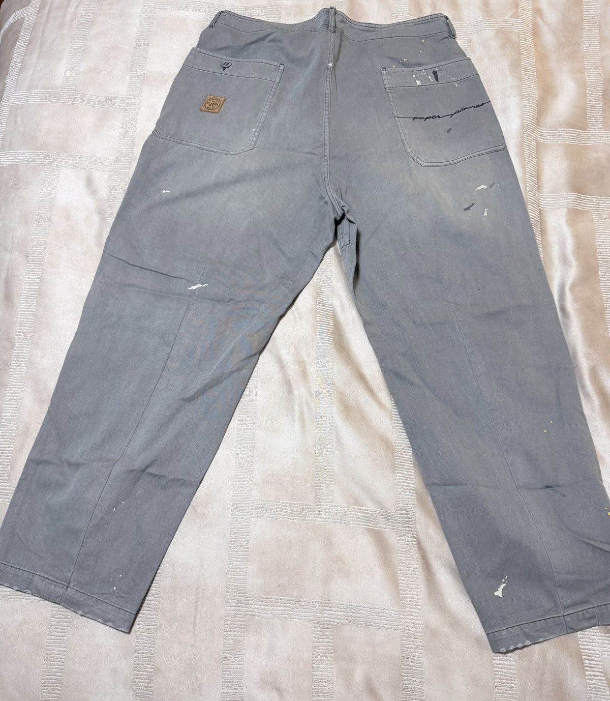 Paper Planes NWOT Paper Planes Paper Planes Splatter Tapered Pant Grey Size US 34 / EU 50 - 3 Thumbnail
