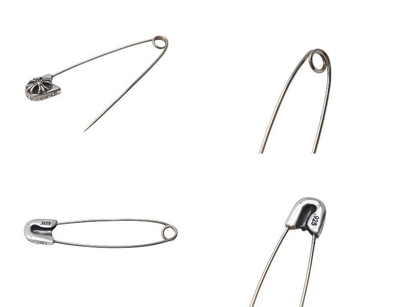 Chrome Hearts Chrome Hearts Diamond Safety Pin Size ONE SIZE - 7 Thumbnail