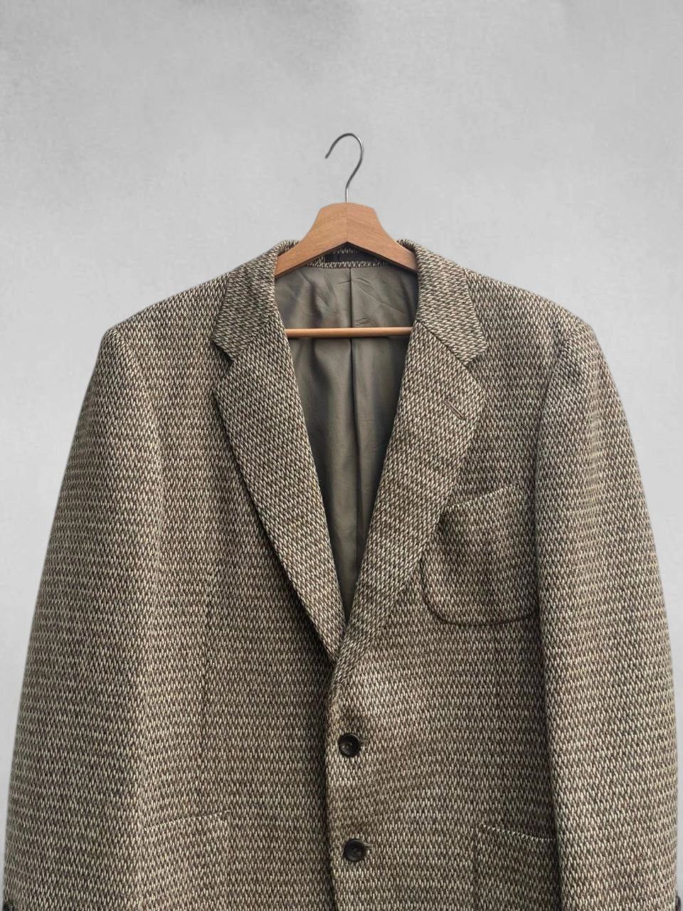 Burberry Vintage Burberrys Knitted Wool Jacket Size US M / EU 48-50 / 2 - 9 Thumbnail