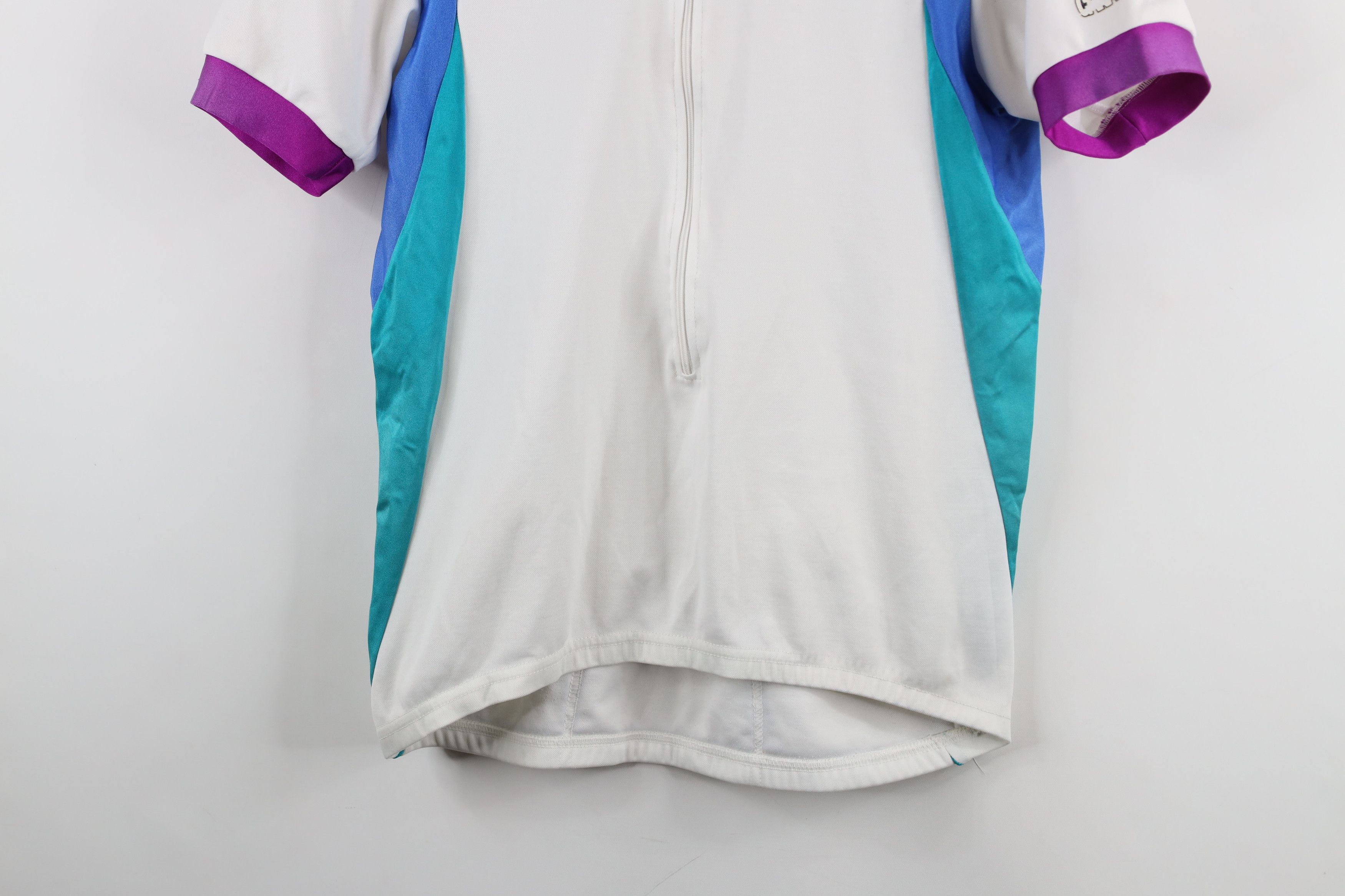 Canari × Vintage Vintage 90s Canari 3/4 Zip Cycling Bicycle Jersey Shirt Size S / US 4 / IT 40 - 3 Thumbnail