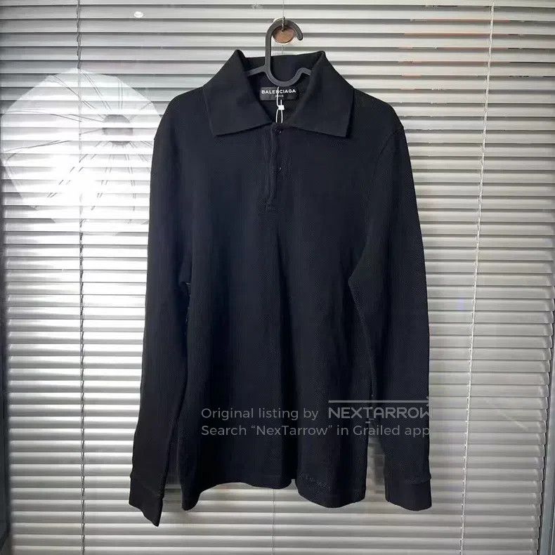 Balenciaga Balenciaga Small logo embroidery polo short sleeve Size US M / EU 48-50 / 2 - 1 Thumbnail