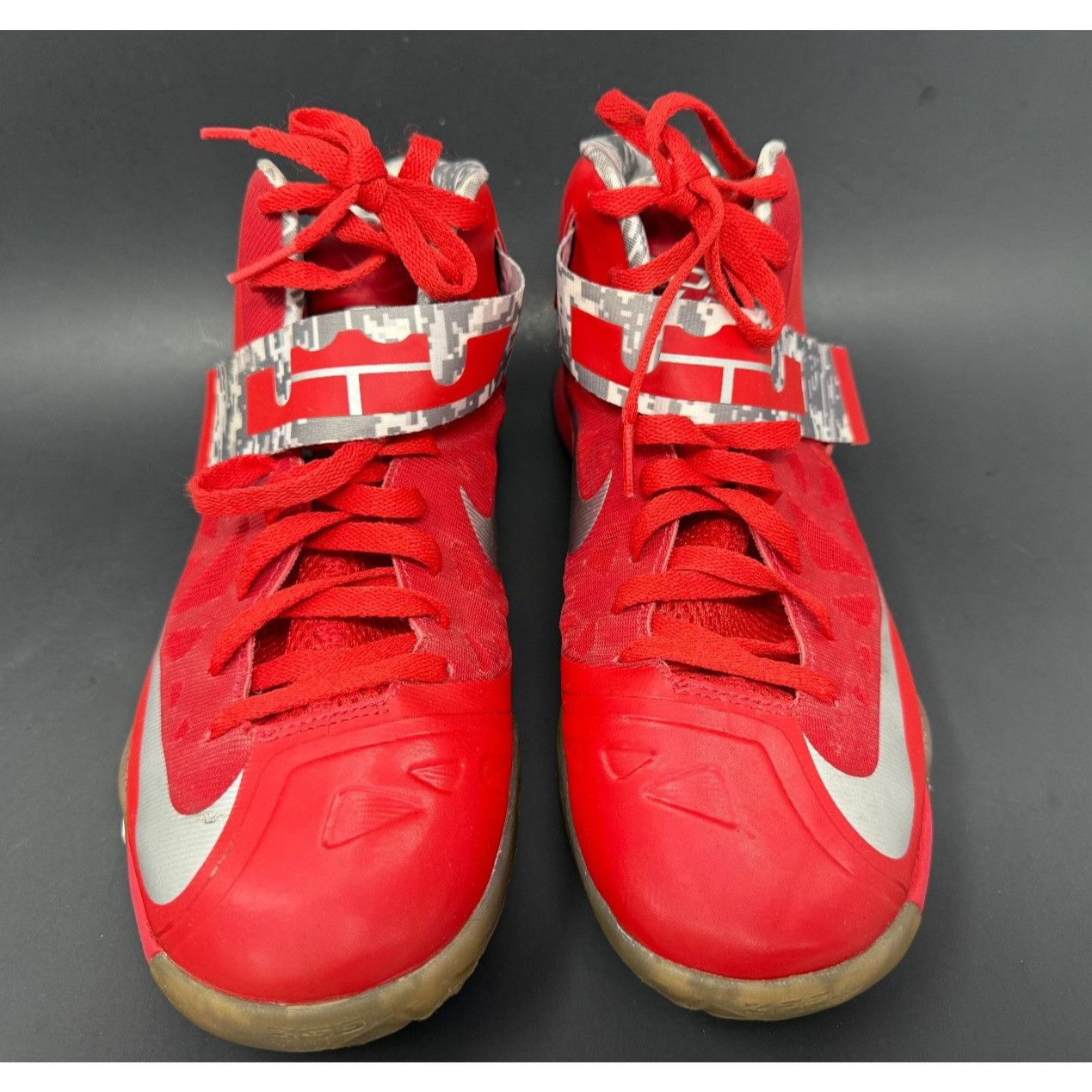 Nike Nike Lebron Zoom Soldier 6 VI Ohio State Mens 10 Sneakers Size US 10 / EU 43 - 2 Thumbnail