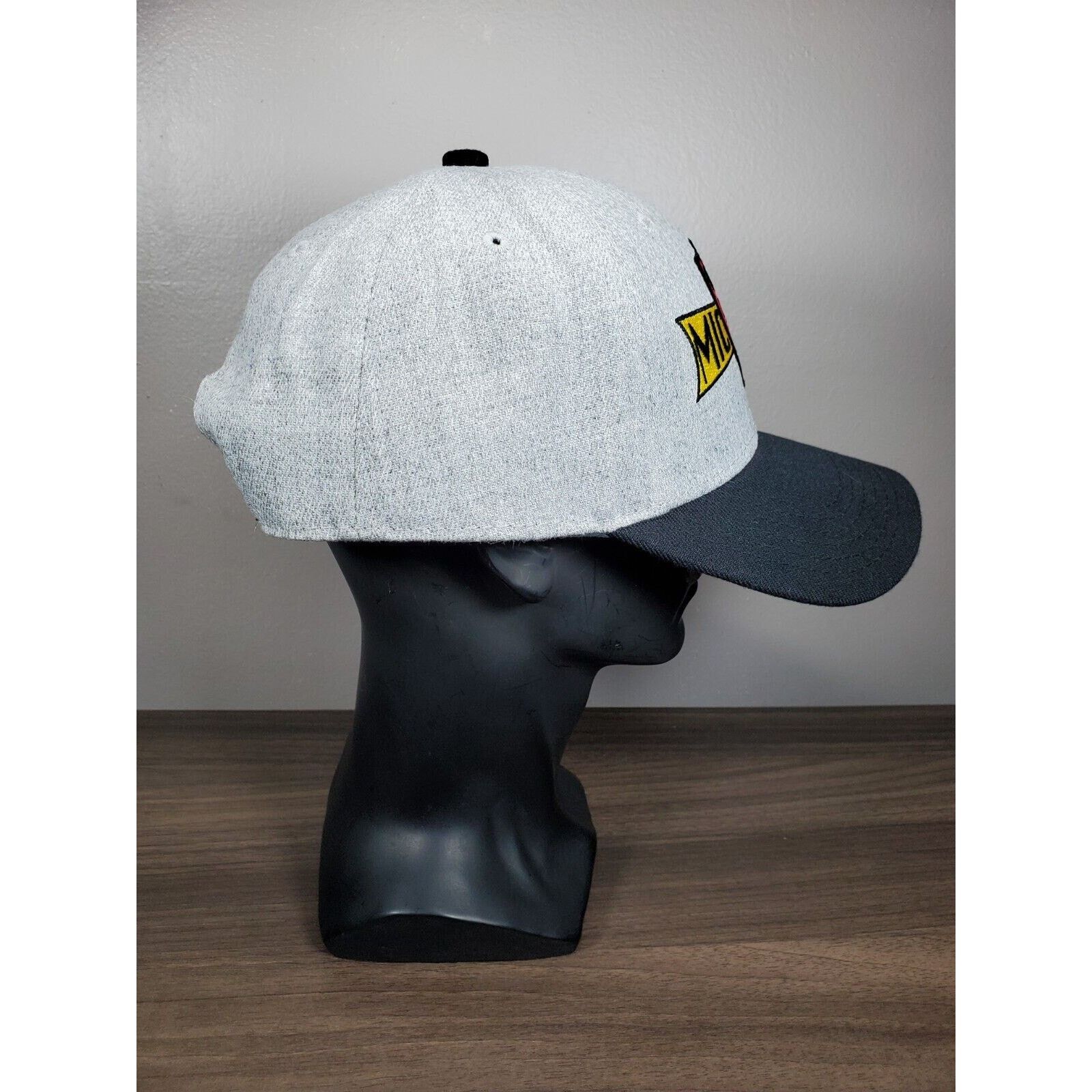 Disney Disney Mickey Mouse Hat 2018 Gray Snapback Cap Adjustable Size ONE SIZE - 5 Thumbnail