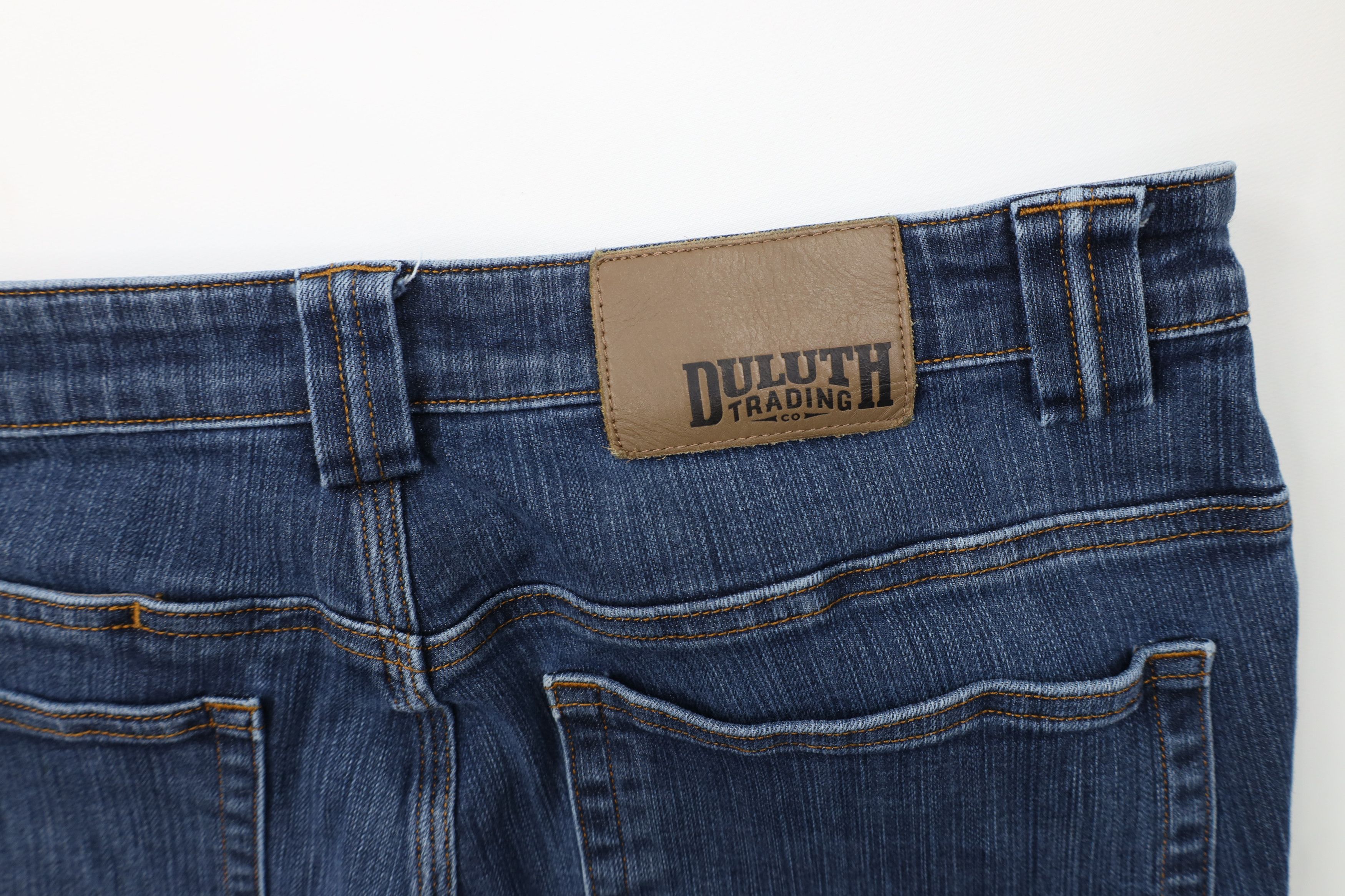 Duluth Trading Company Duluth Trading Co Double Flex Straight Leg Denim Jeans Size US 34 / EU 50 - 12 Thumbnail