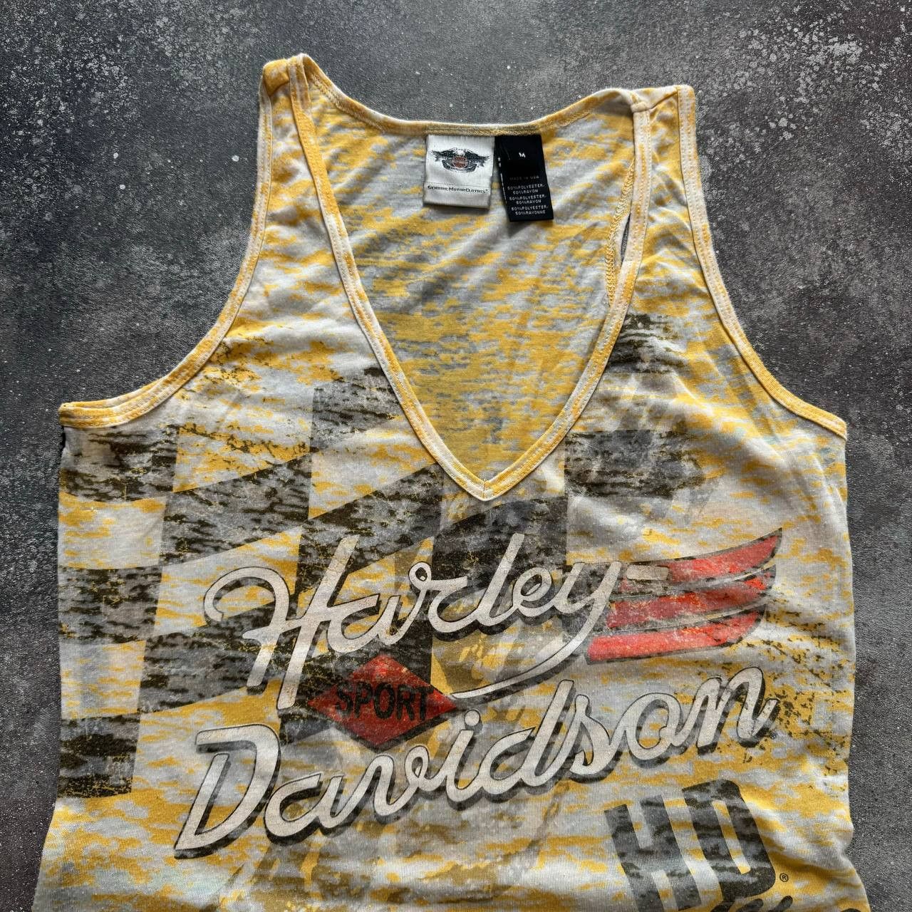Harley Davidson Y2K Harley Davidson Vintage Moto/Biker Tank Top Size M / US 6-8 / IT 42-44 - 2 Thumbnail