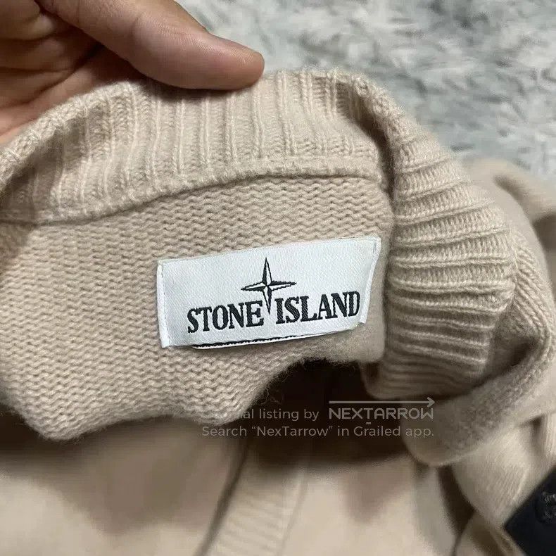 Stone Island Stone Island Knit Cardigan Jacket Apricot Pink Color Size Size US M / EU 48-50 / 2 - 4 Thumbnail