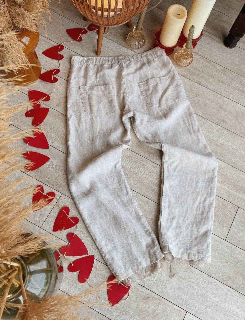 Acne Studios × Japanese Brand Acne Studios Linen Pants Size 34" / US 12 / IT 48 - 2 Thumbnail