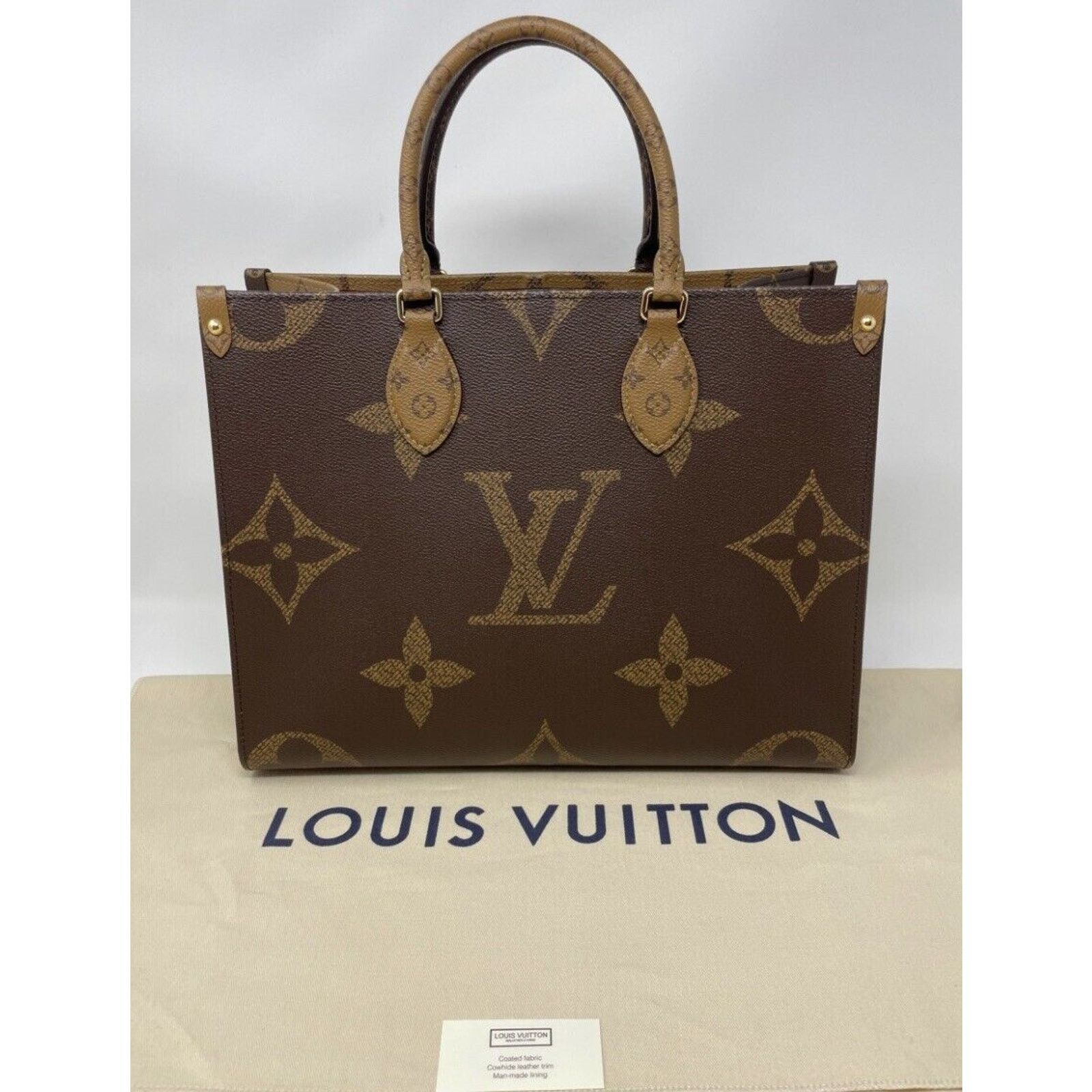 Louis Vuitton Louis Vuitton ONTHEGO MM Monogram Reverse Bag Size ONE SIZE - 4 Thumbnail