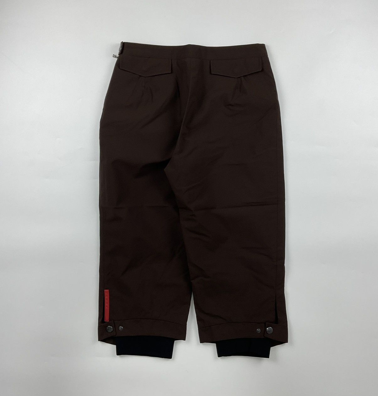 image of Prada Sport Ski Pants in Brown, Women's (Size 30)